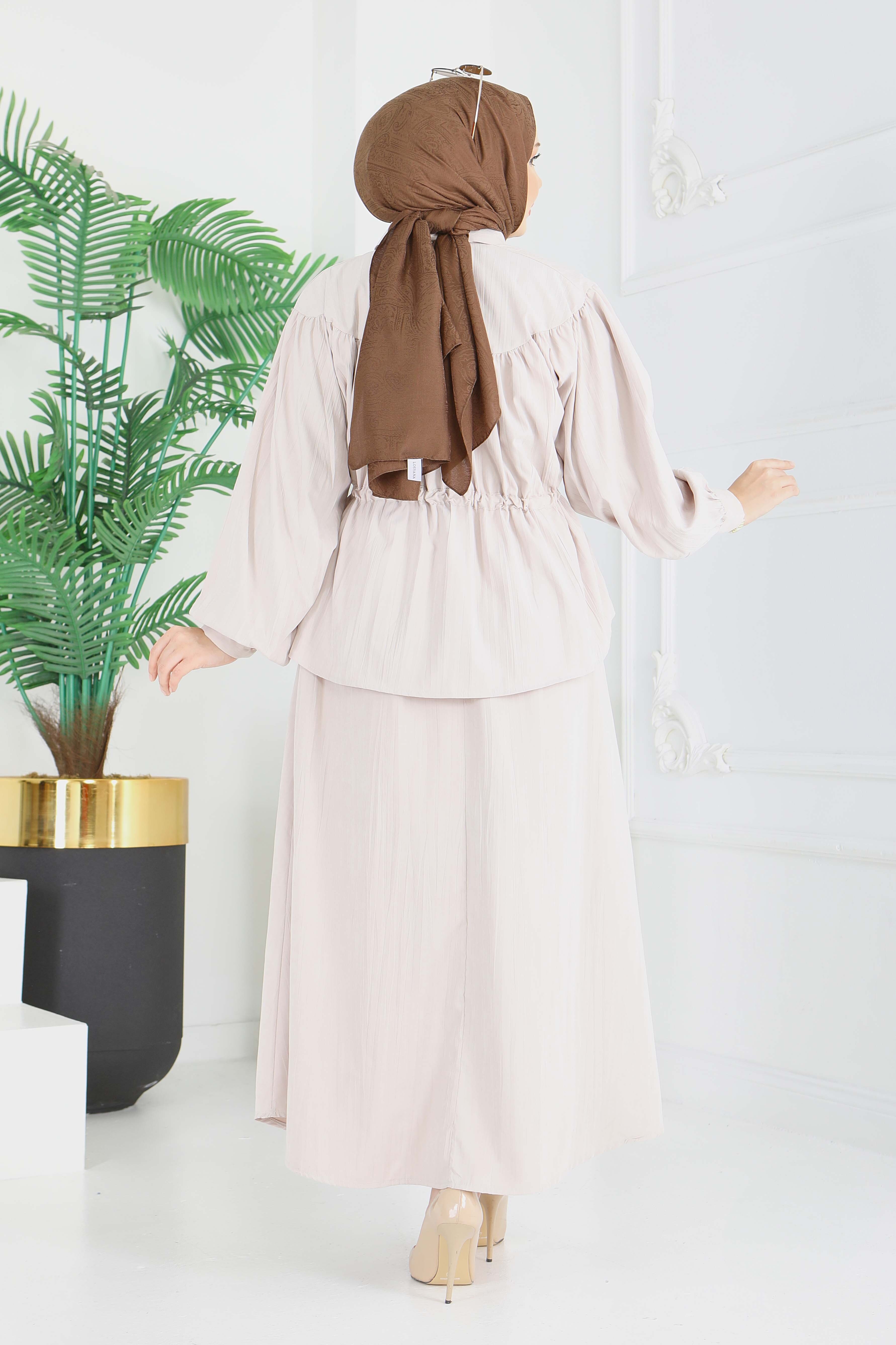 Nubuk Cupra Etekli Takım - 28284-BEJ - 6