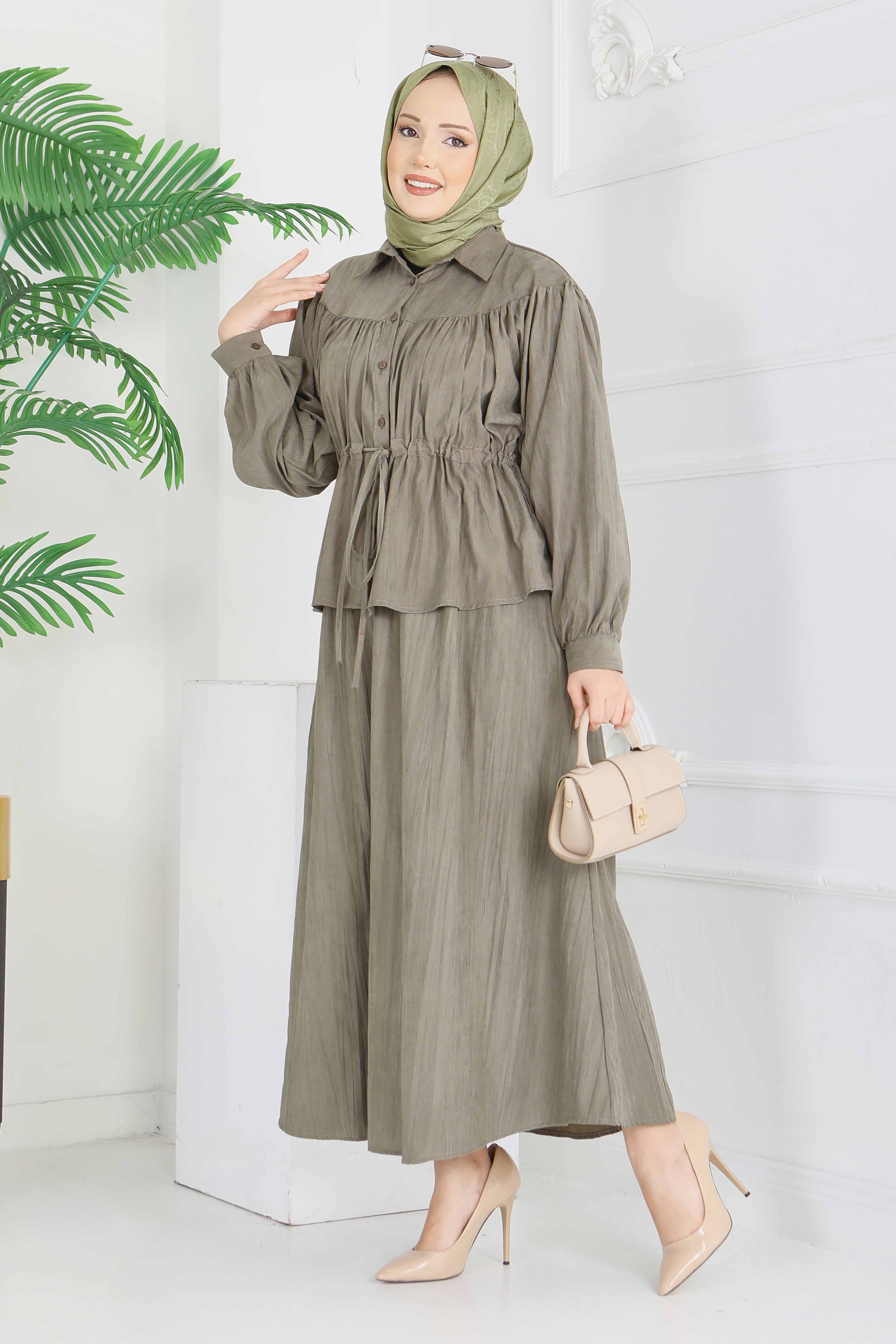 Nubuk Cupra Etekli Takım - 28284-HAKI - 1