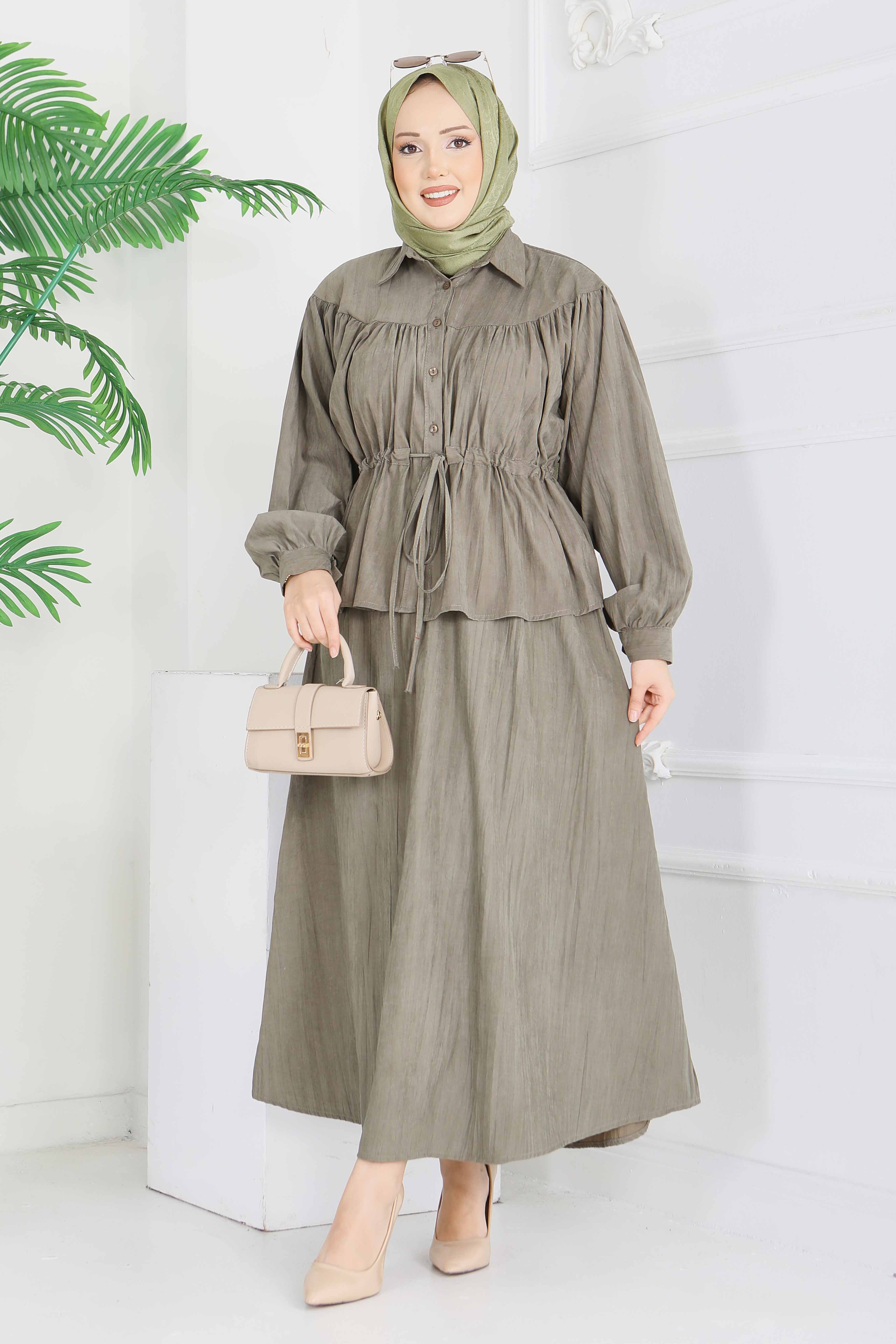 Nubuk Cupra Etekli Takım - 28284-HAKI - 2