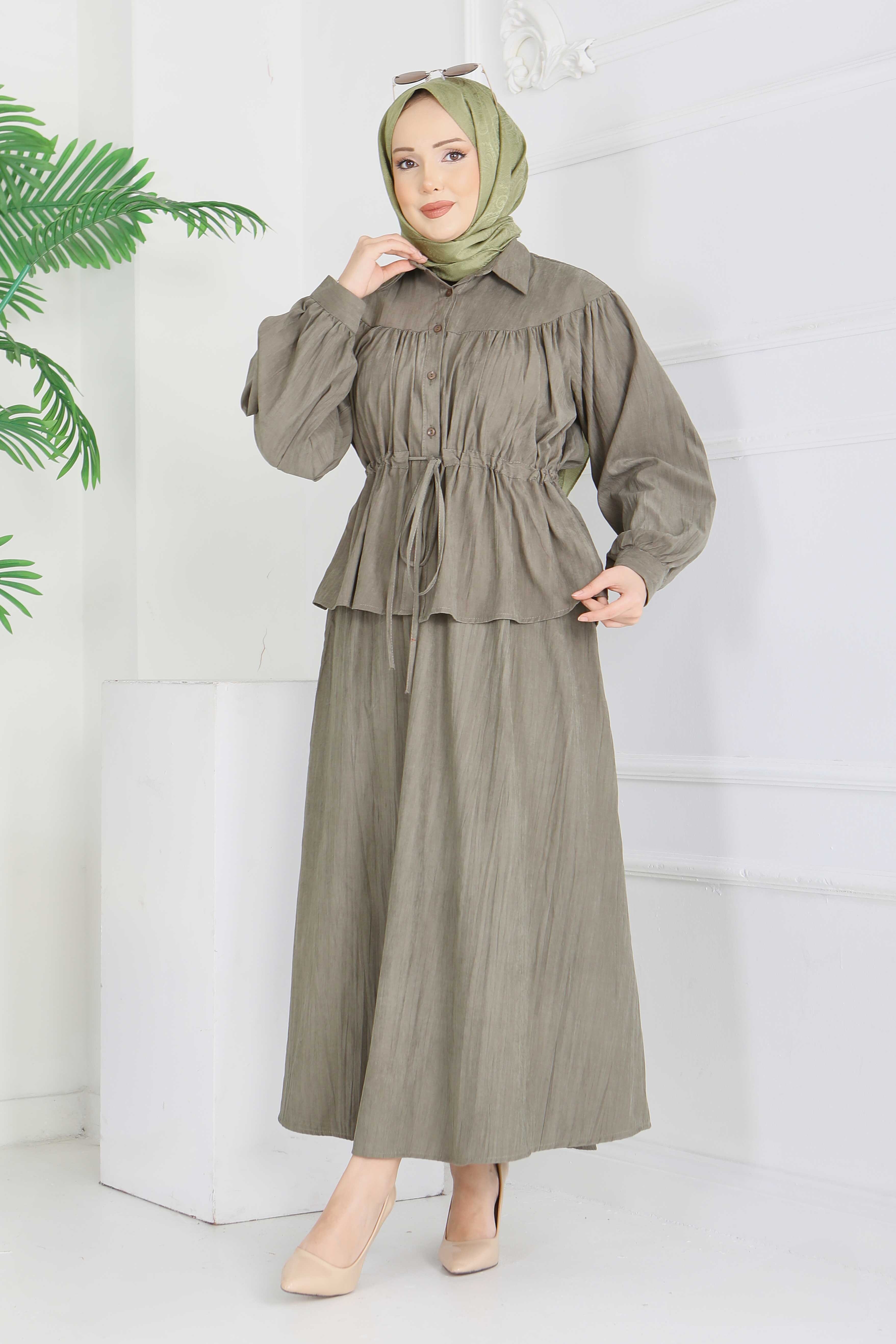 Nubuk Cupra Etekli Takım - 28284-HAKI - 3