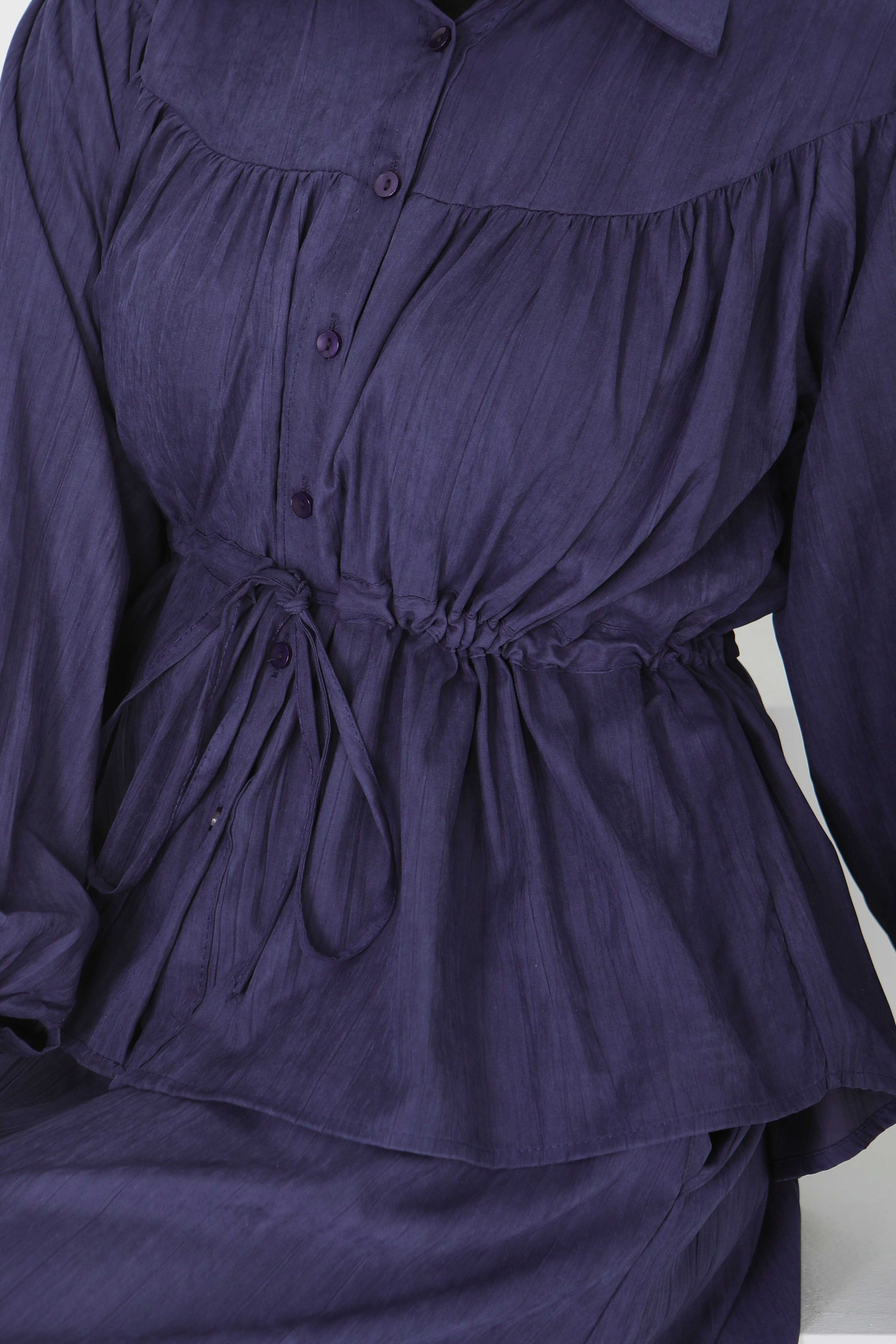 Nubuk Cupra Etekli Takım - 28284-LACIVERT - 6