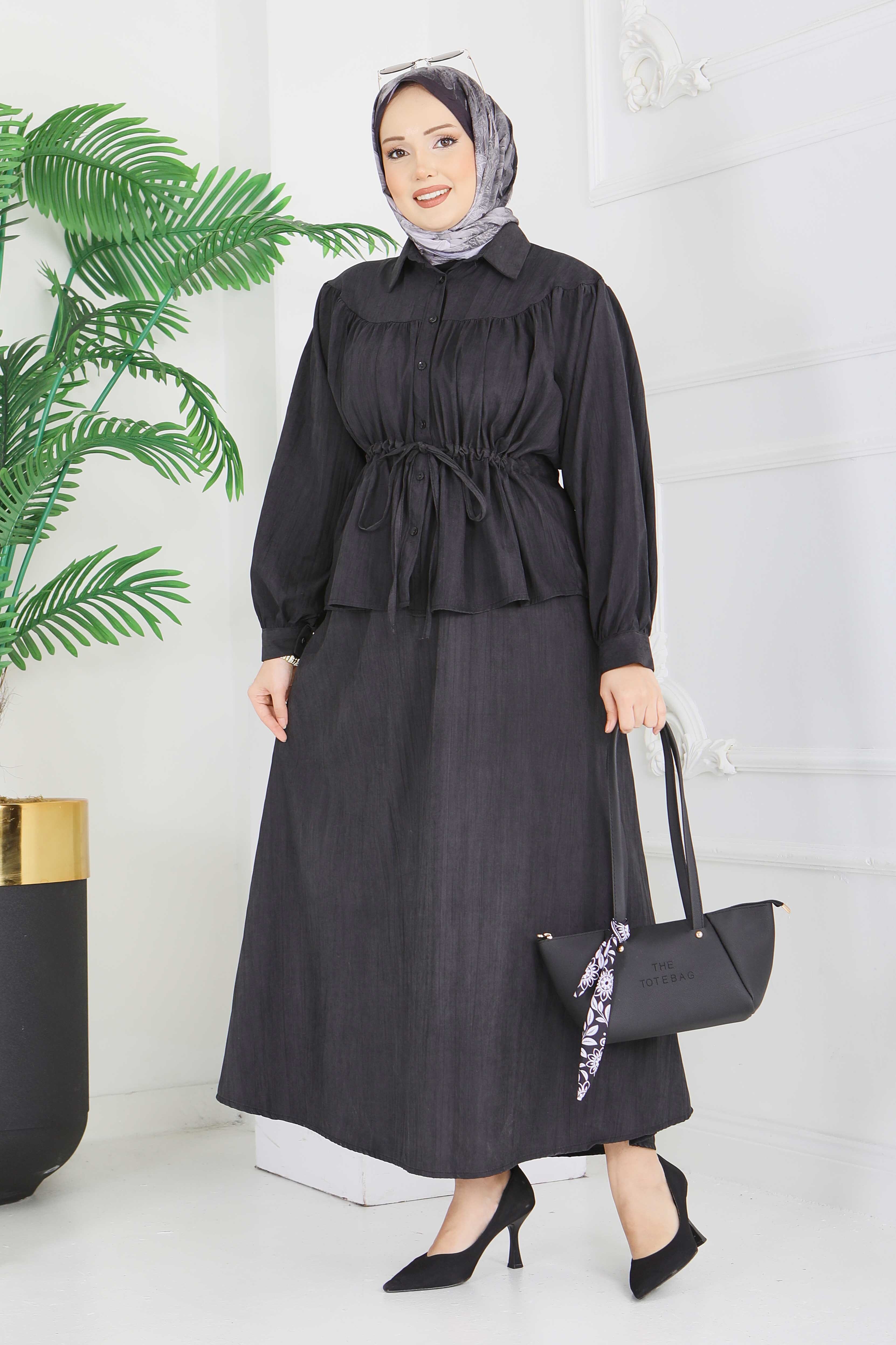 Nubuk Cupra Etekli Takım - 28284-SIYAH - 1