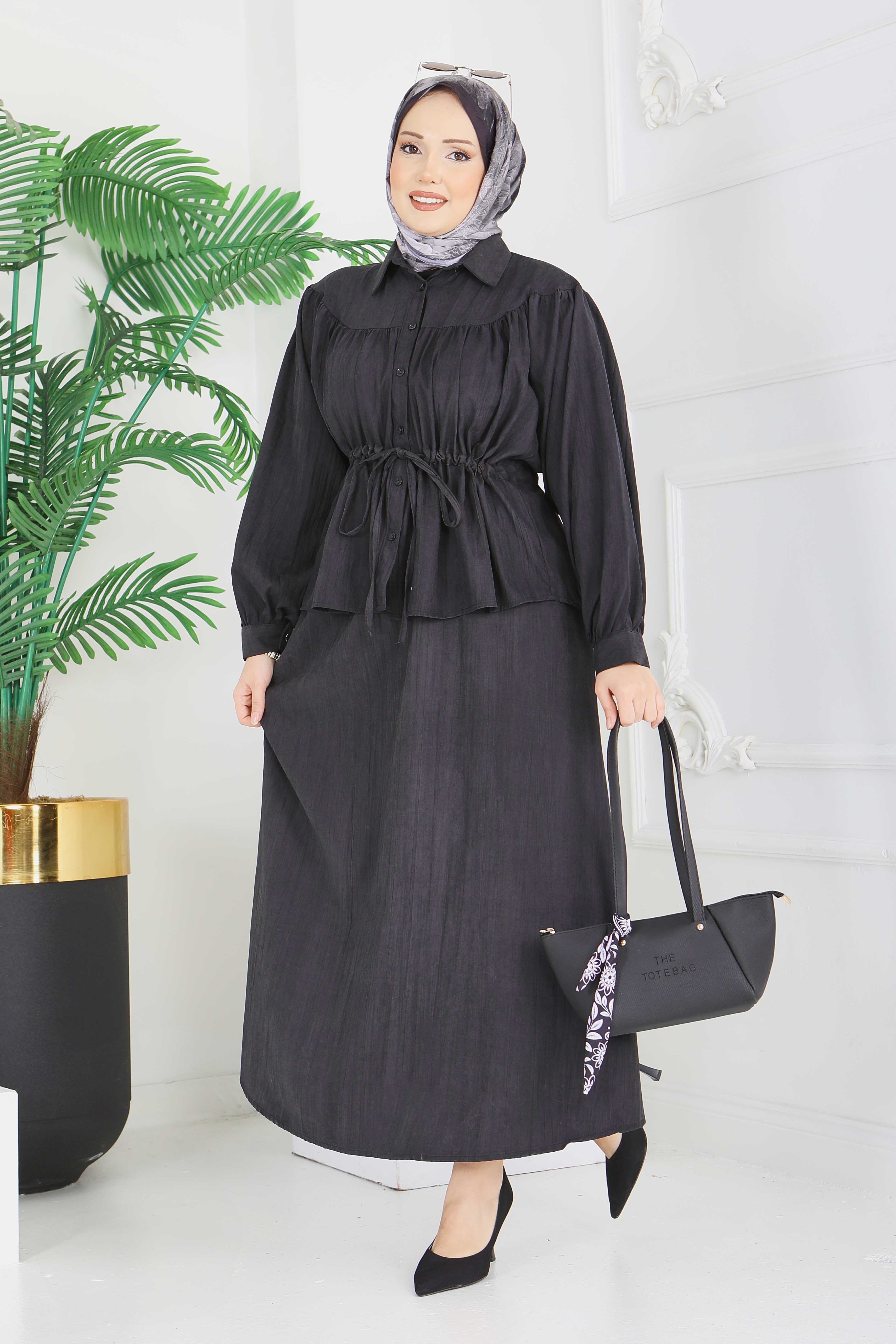 Nubuk Cupra Etekli Takım - 28284-SIYAH - 3