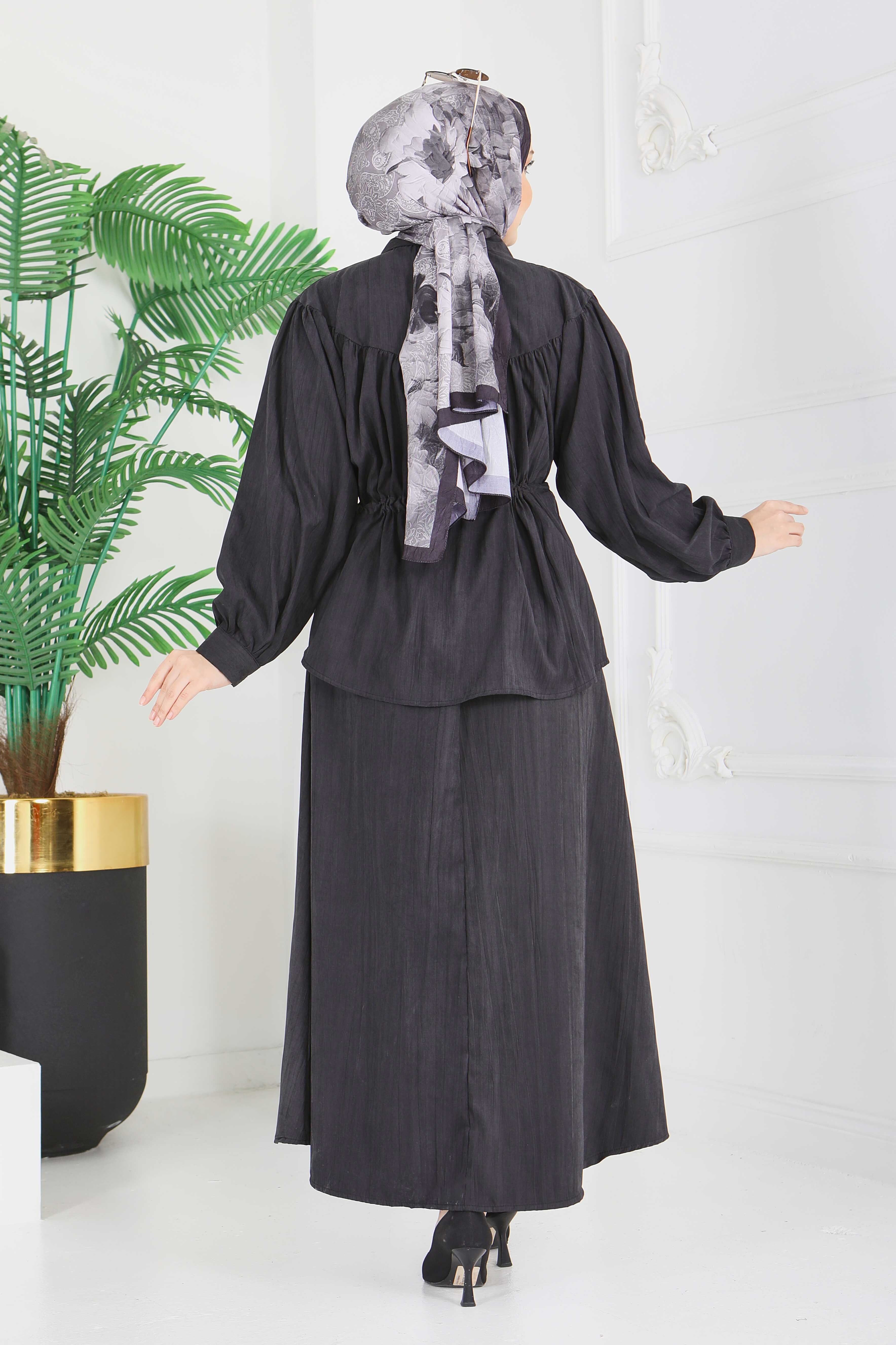 Nubuk Cupra Etekli Takım - 28284-SIYAH - 5