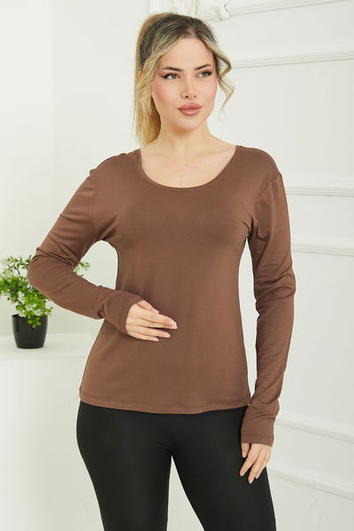 Ön ve Arka Oval Yaka Badi - 26829 