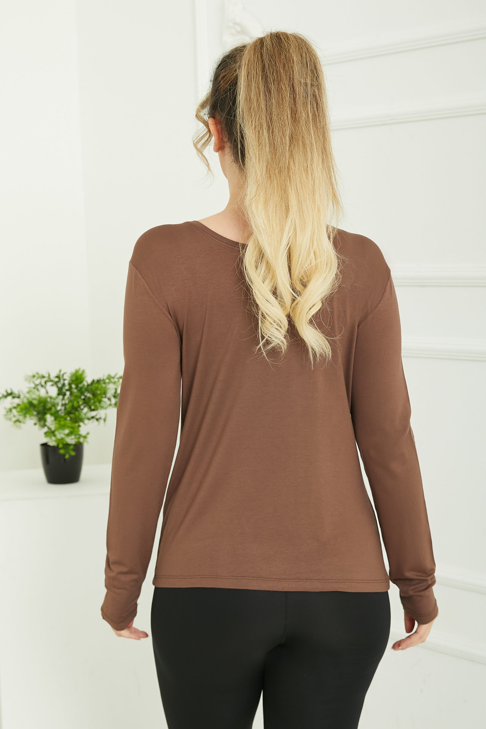 Ön ve Arka Oval Yaka Badi - 26829 - 6