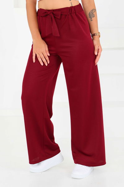 Önden Bağlamalı Pantolon - 27553 