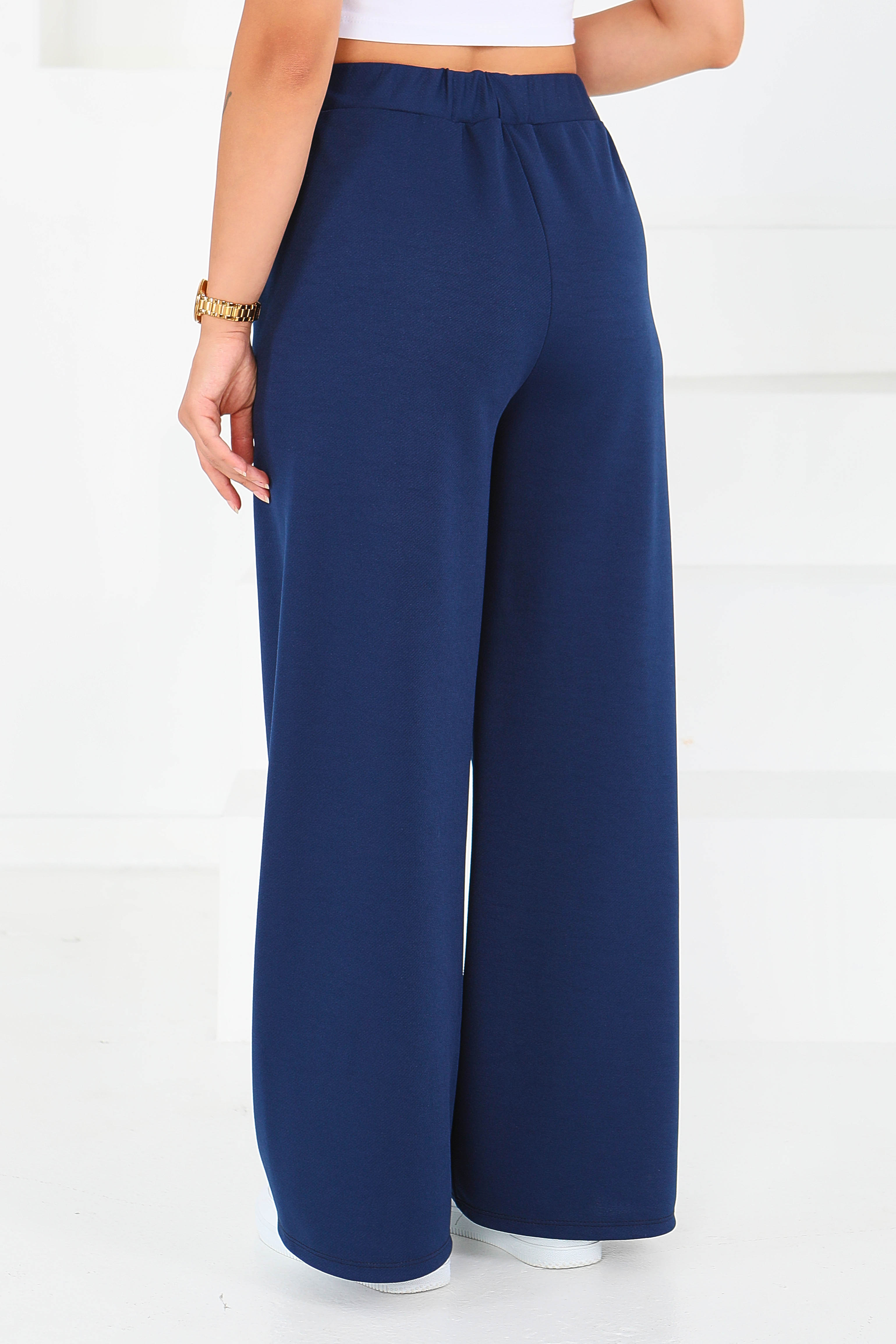Önden Bağlamalı Pantolon - 27553 - 5