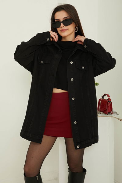 Oversize Kot Ceket - 27199 