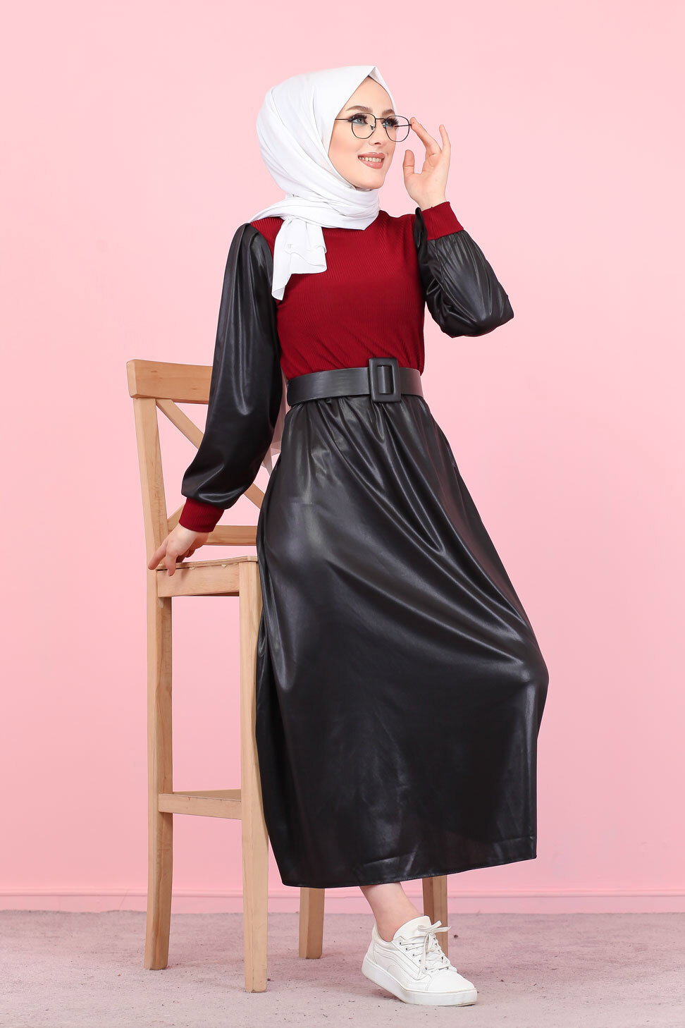 Oysh Modal İkili Takım Bordo - 1348-BORDO - 2