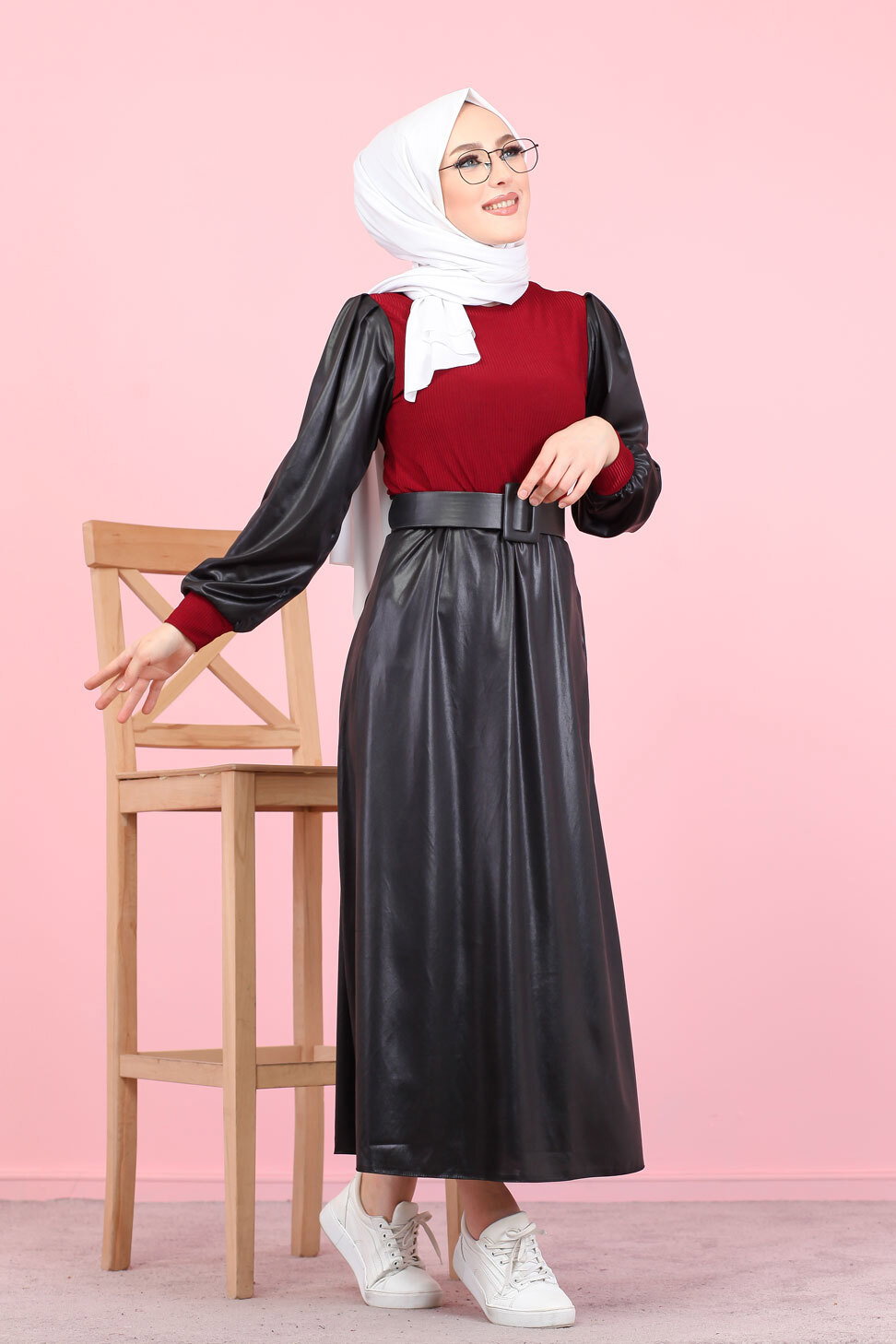 Oysh Modal İkili Takım Bordo - 1348-BORDO - 5