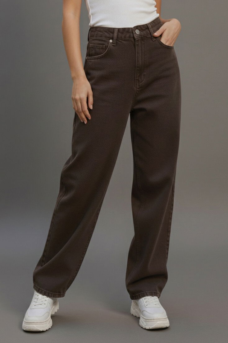 Palazzo Kot Pantolon - 28060-KAHVE - 1