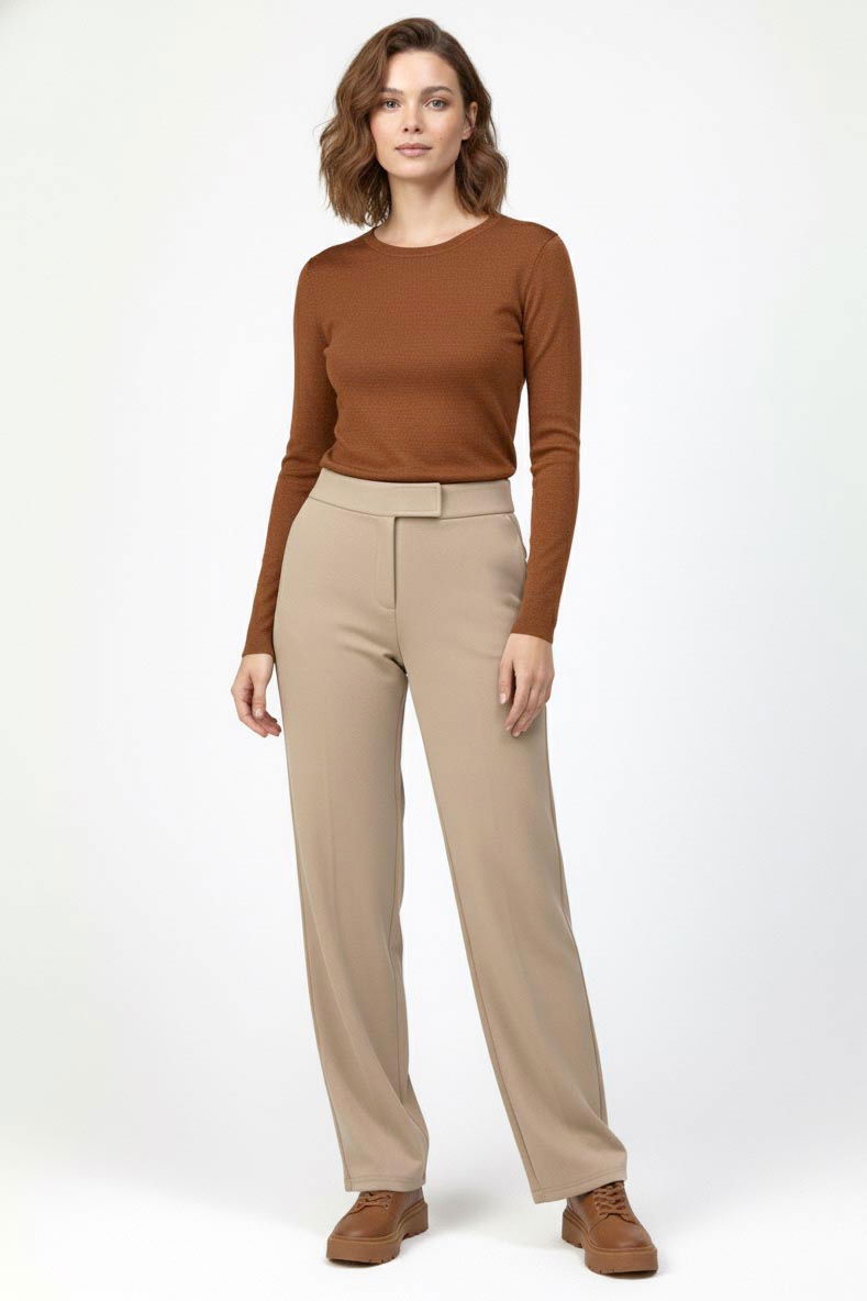 Palazzo Pantolon - 27077-BEJ - 1