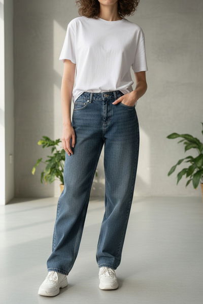 Palazzo Pantolon - 27358-KAHVE-TINT-YIKAMA 