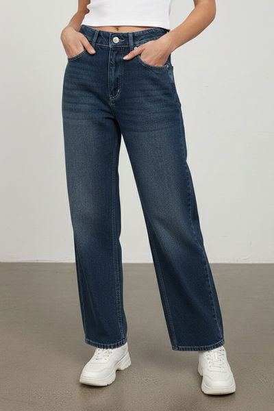 Palazzo Pantolon - 27358-YESIL-TINT-YIKAMA 