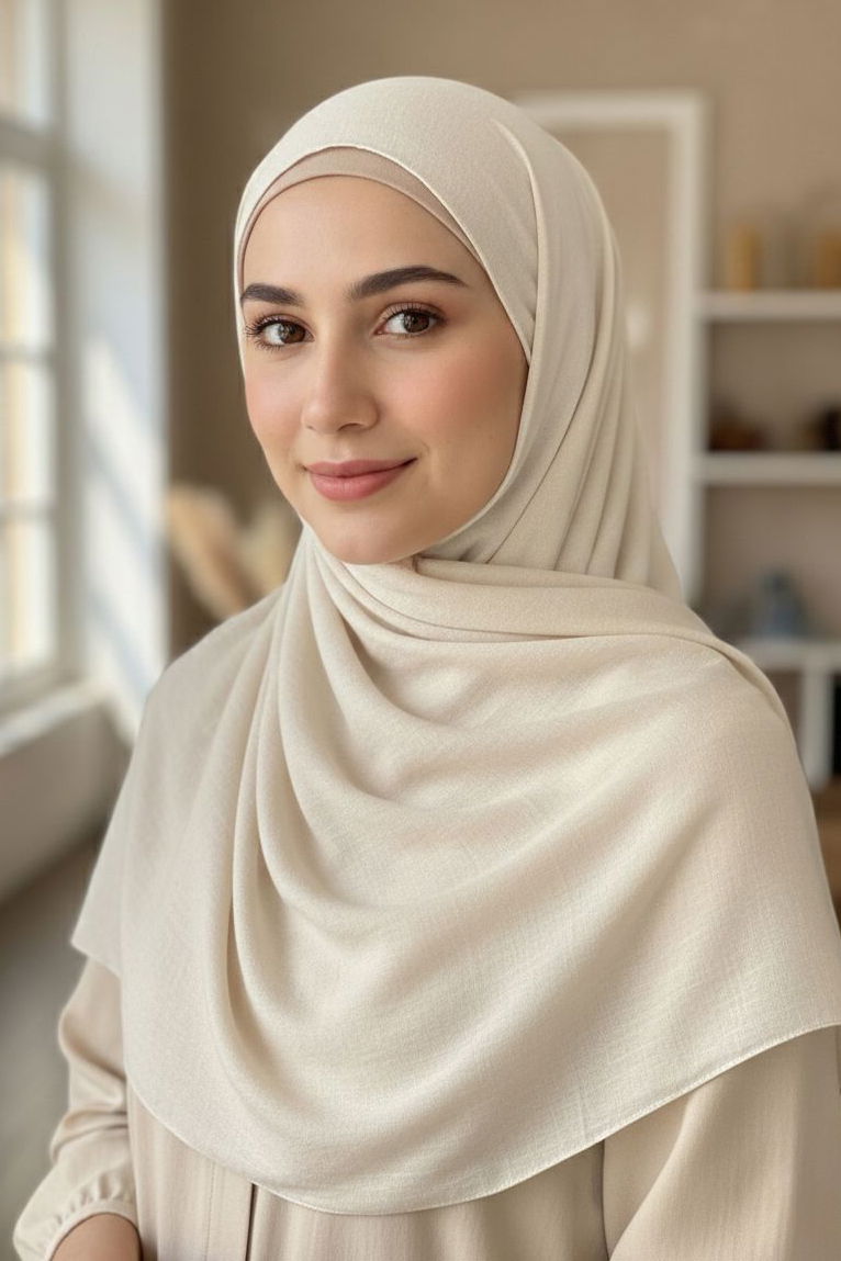 Pamuklu Vual Şal - 28245-TAS - 2