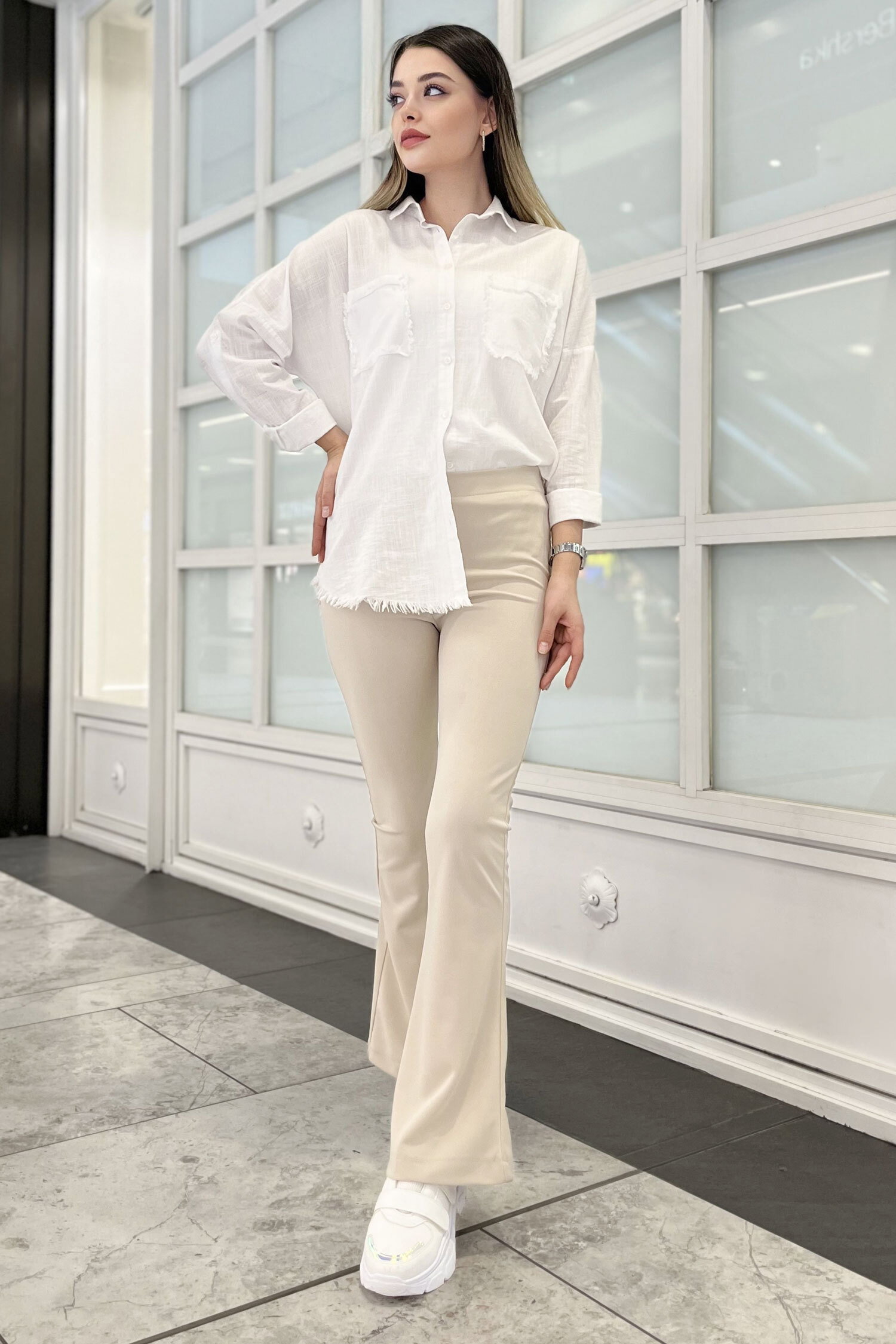 Pantolon - 11399-BEJ - 3