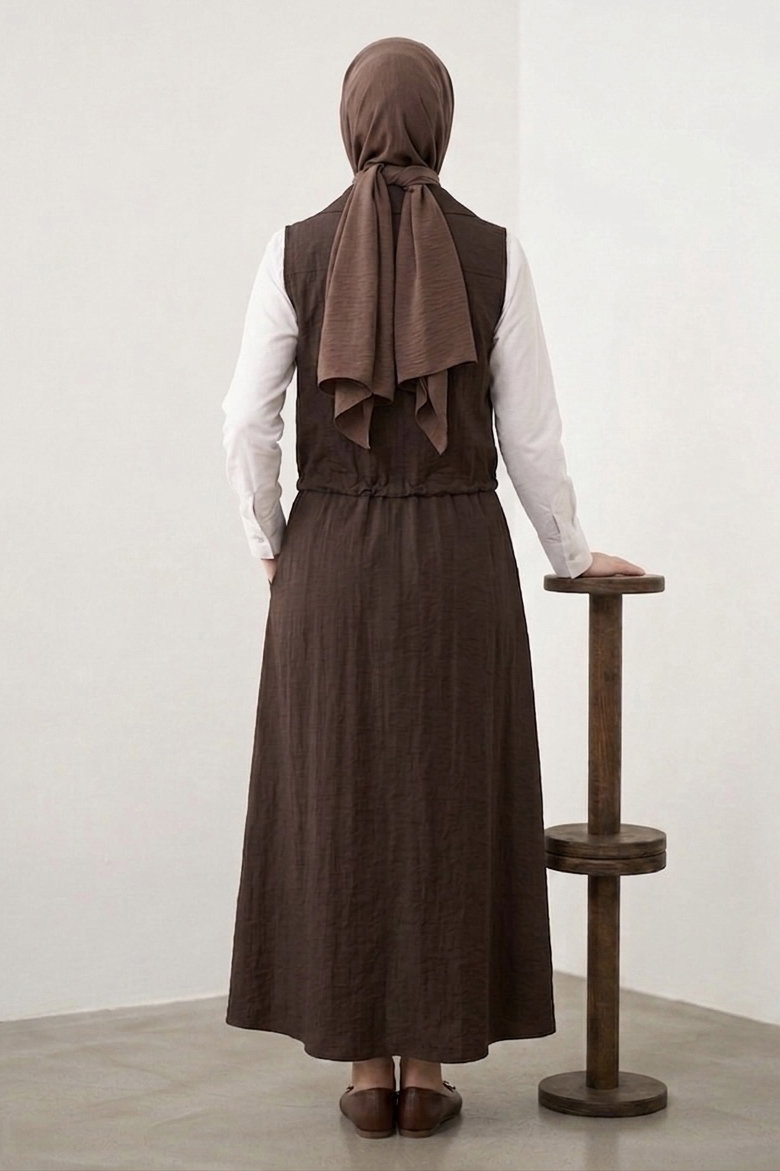 Paraşüt Üçlü Takım - 28390-KAHVE - 4