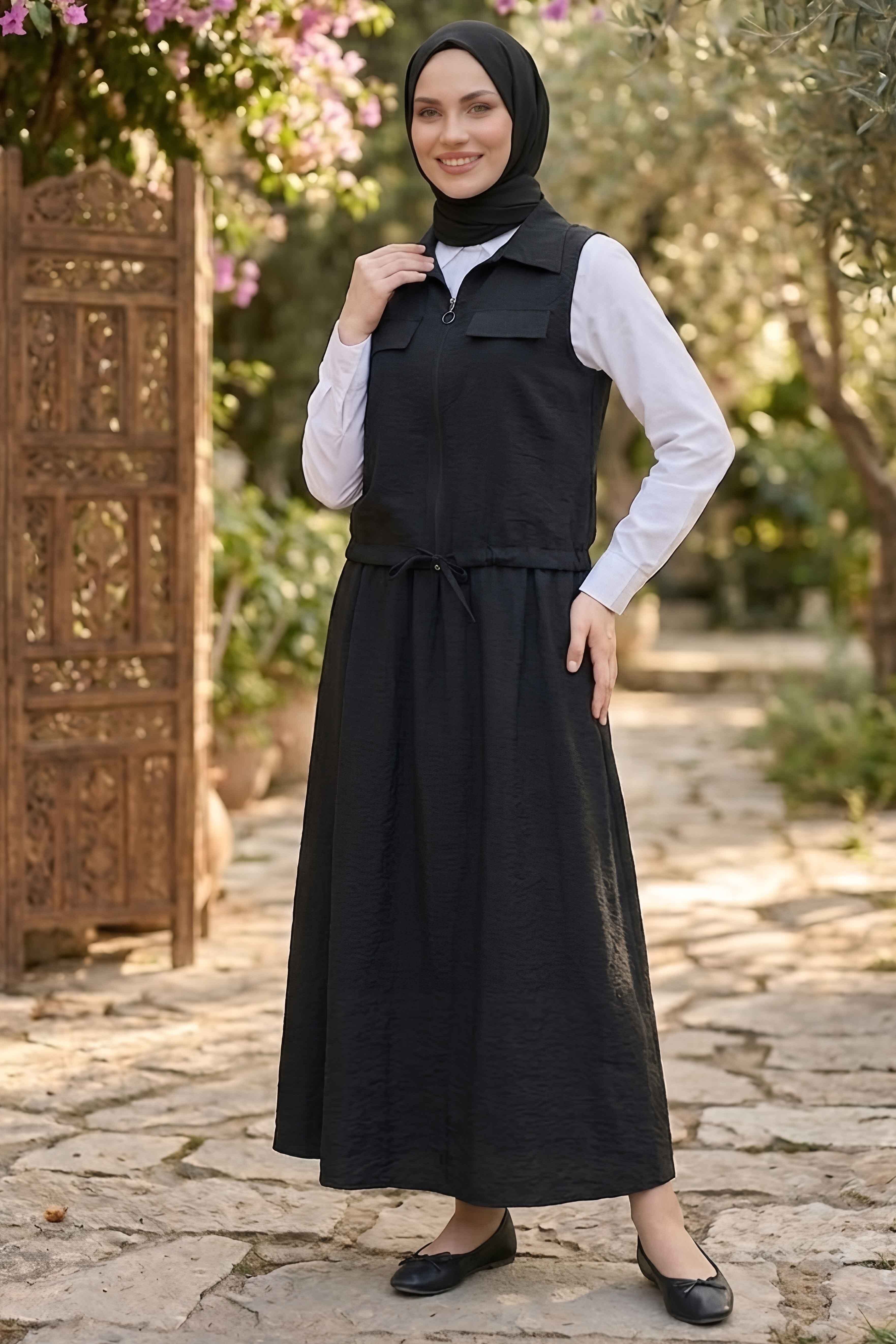 Paraşüt Üçlü Takım - 28390-SIYAH - 1