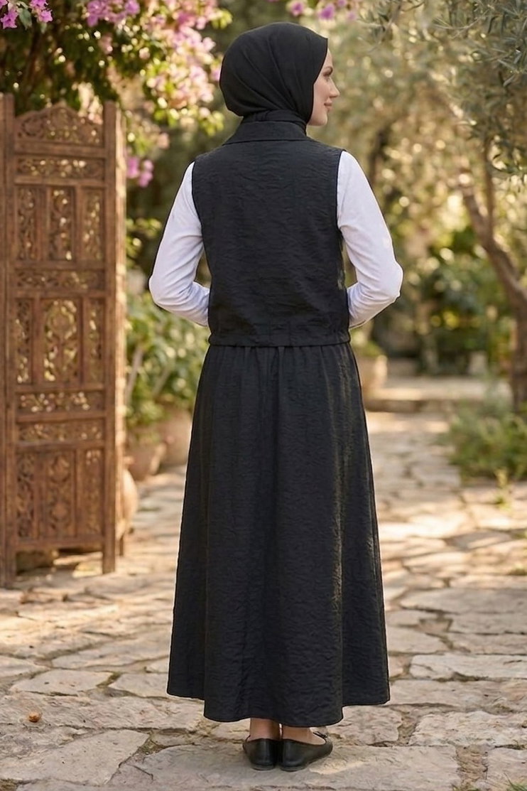 Paraşüt Üçlü Takım - 28390-SIYAH - 3