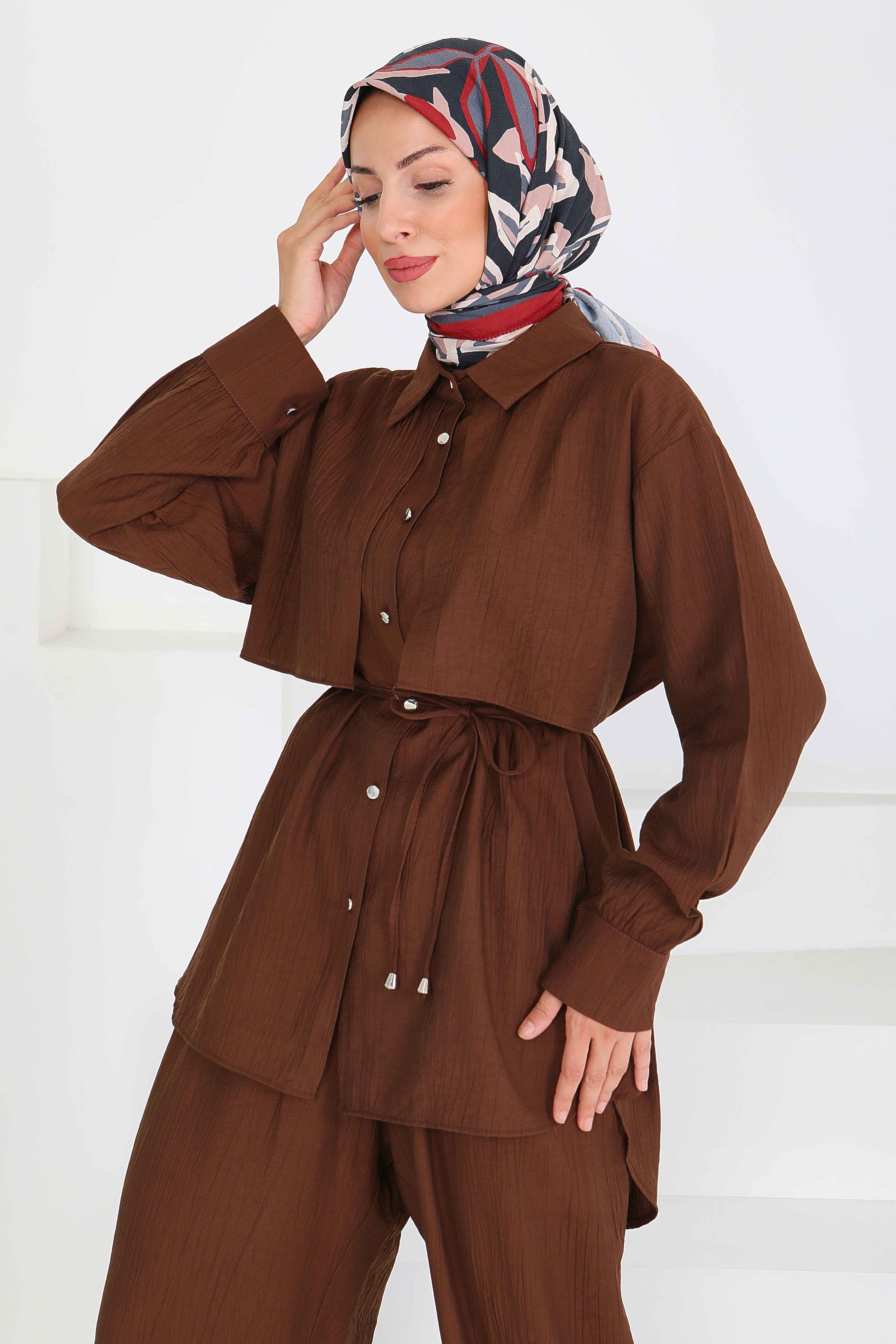 Pelerin Detaylı Takım - 27552 - 2