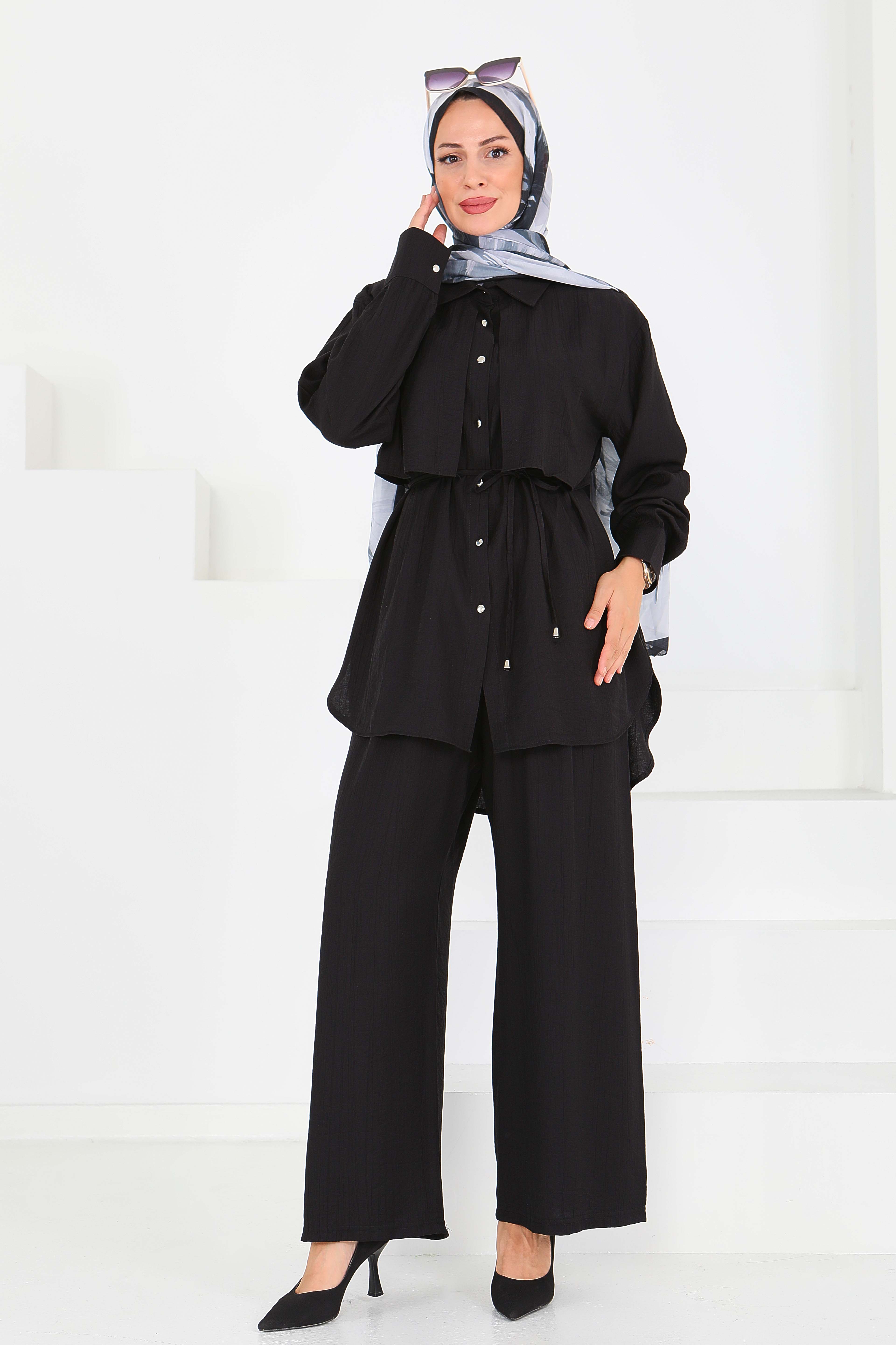 Pelerin Detaylı Takım - 27552 - 1