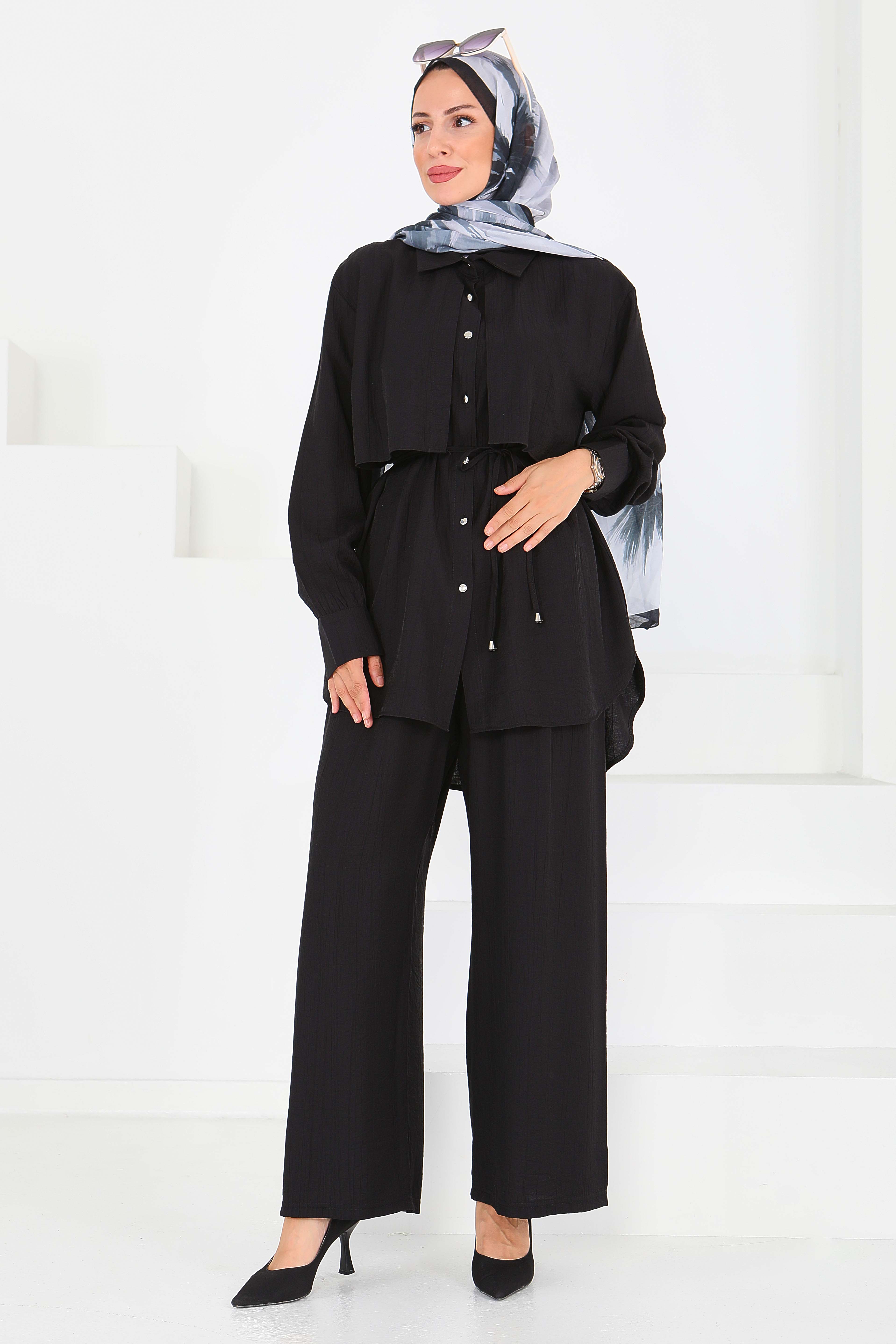 Pelerin Detaylı Takım - 27552 - 5