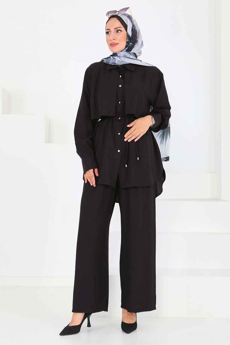 Pelerin Detaylı Takım - 27552 - TOFİSA