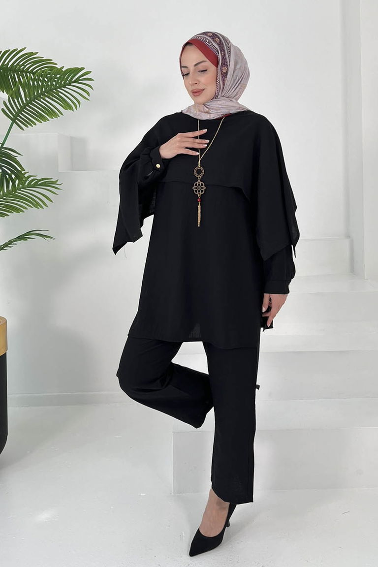 Pelerin Detaylı Takım - 27006 - TOFİSA