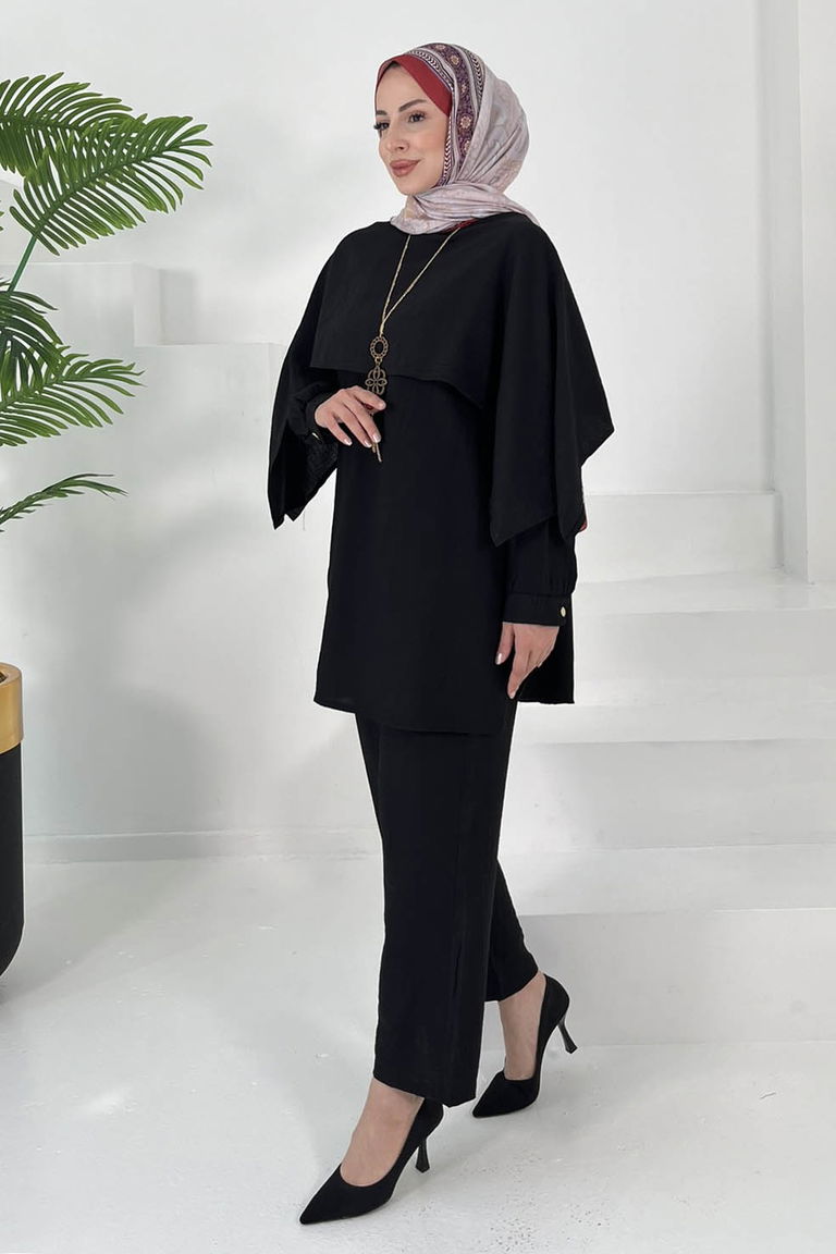 Pelerin Detaylı Takım - 27006 - TOFİSA