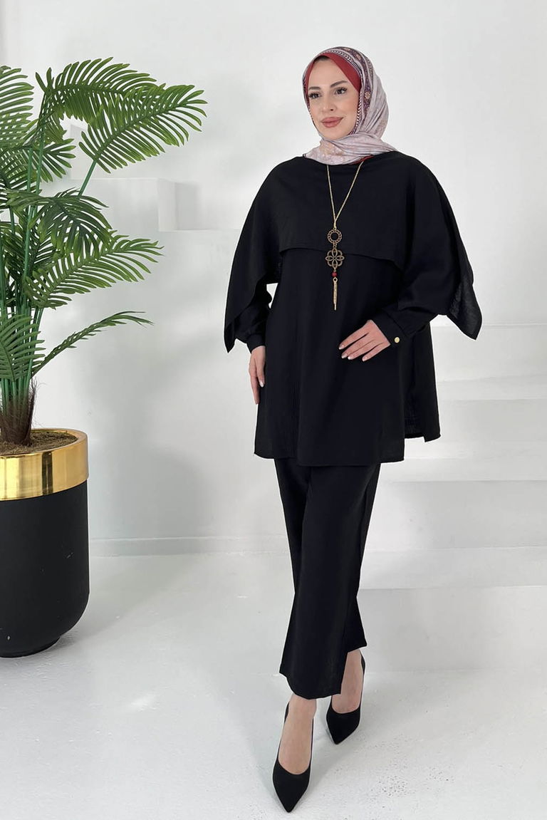 Pelerin Detaylı Takım - 27006 - TOFİSA