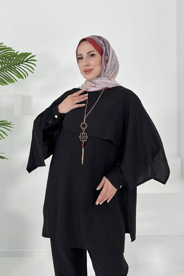 Pelerin Detaylı Takım - 27006 - TOFİSA