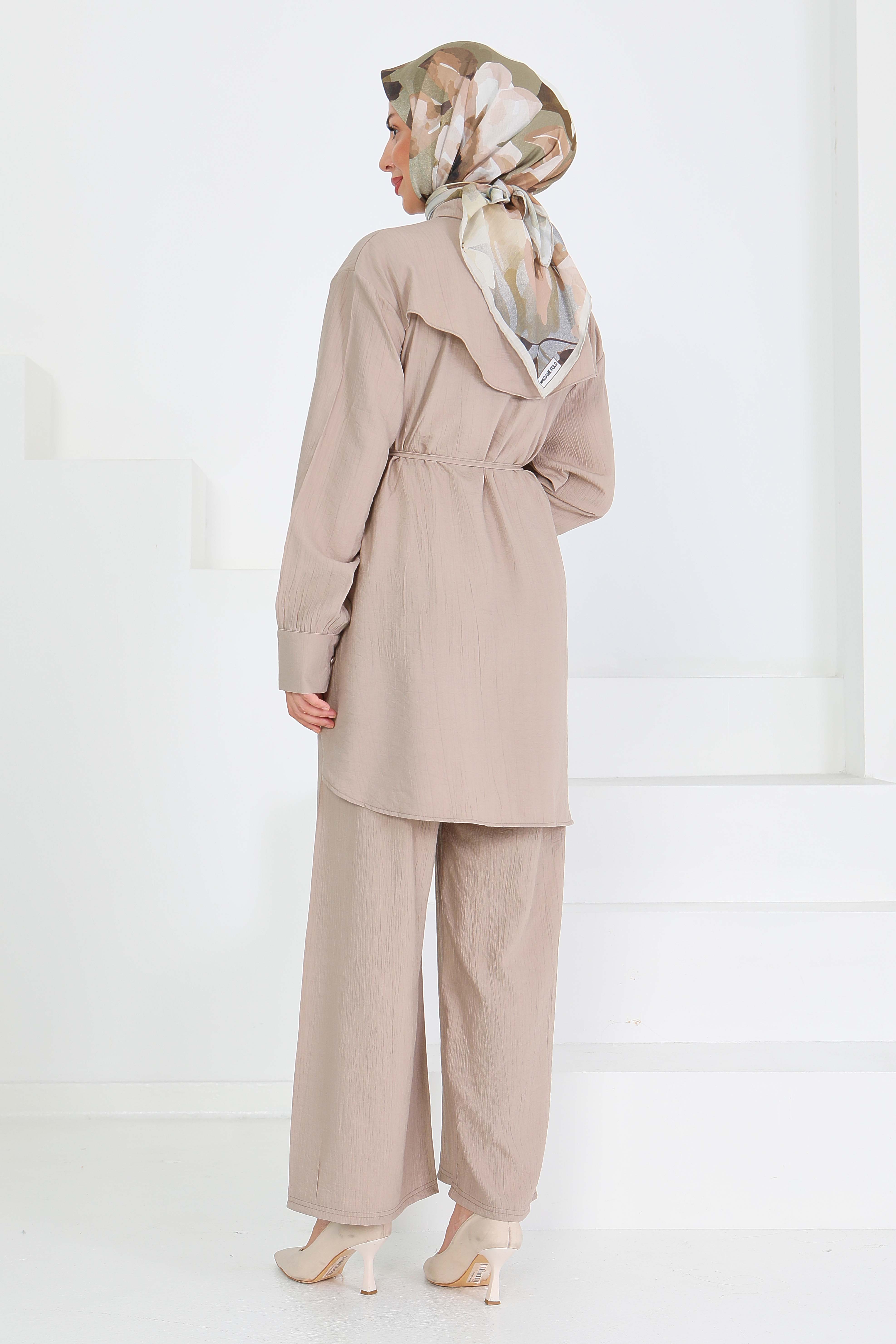 Pelerin Detaylı Takım - 27552 - 5