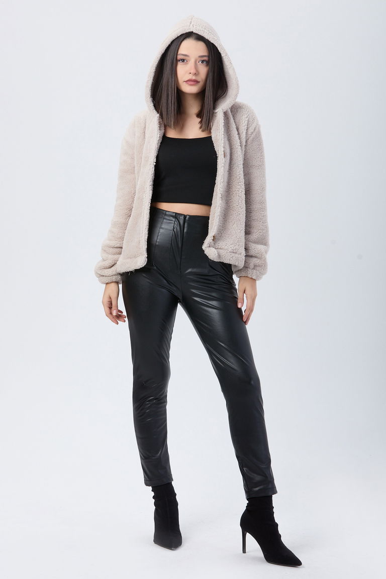 Peluş Ceket - 27822-TAS - TOFİSA