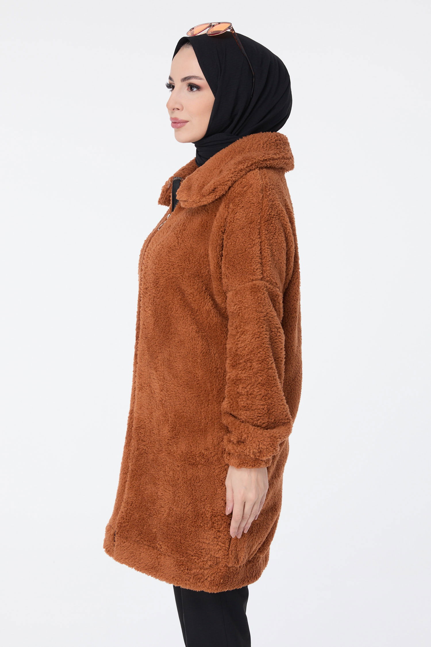 Peluş Mont - 13009-TABA - 3