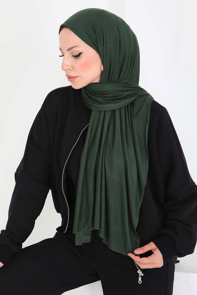 Penye Şal - 27854-ZUMRUT 