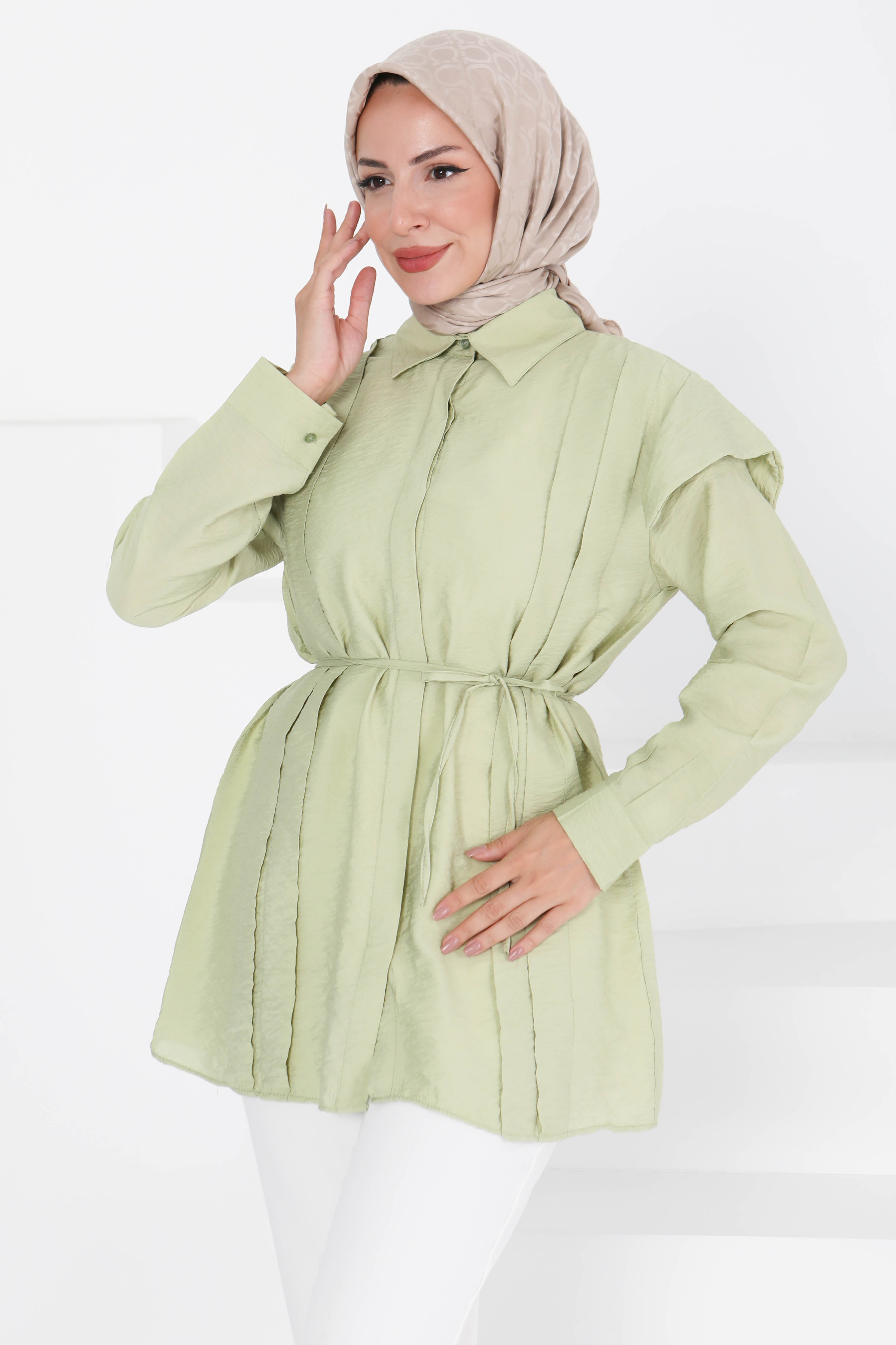 Pileli Tunik - 27435 - 4