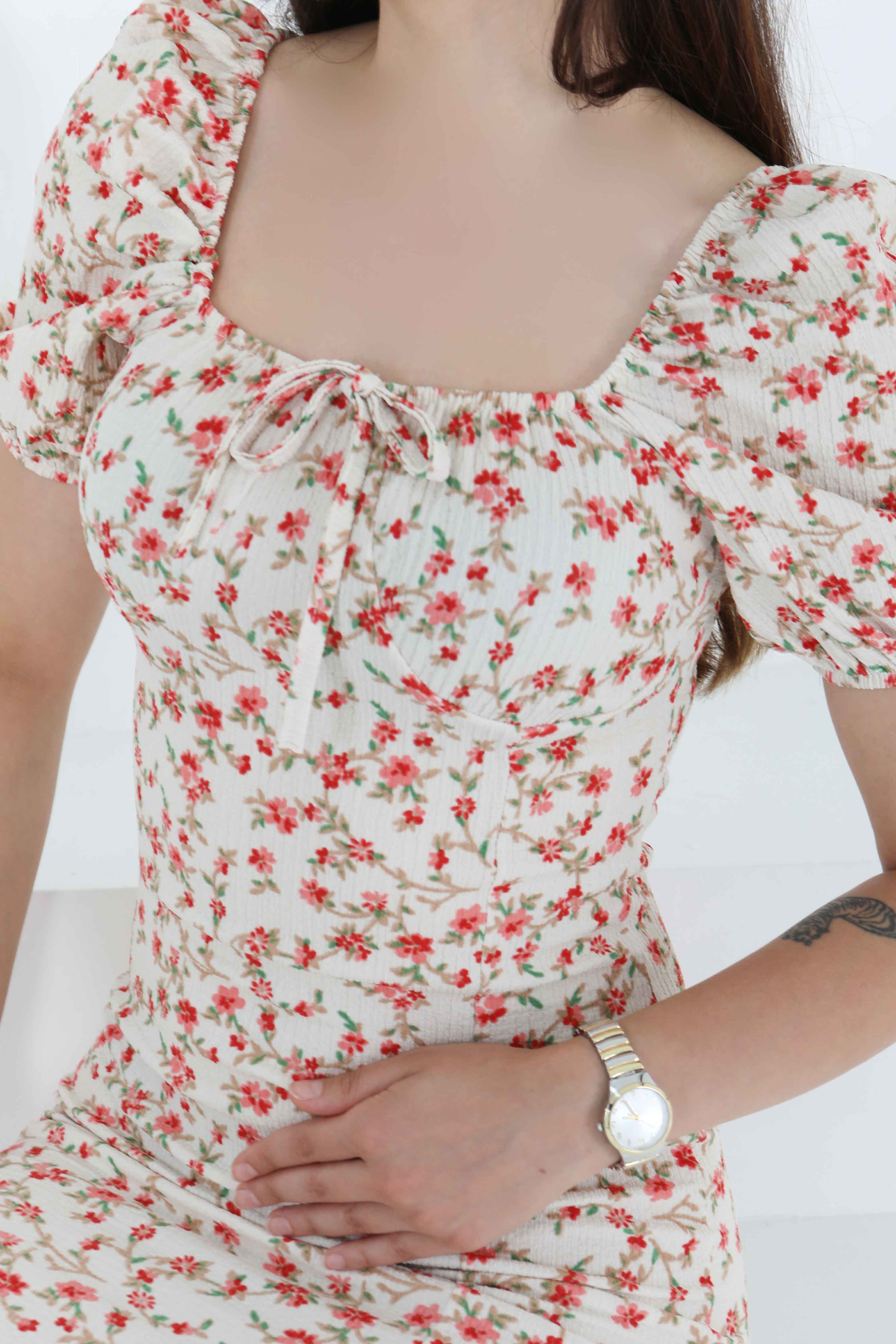 Prenses Kol Yırtmaçlı Elbise - 27393 - 5