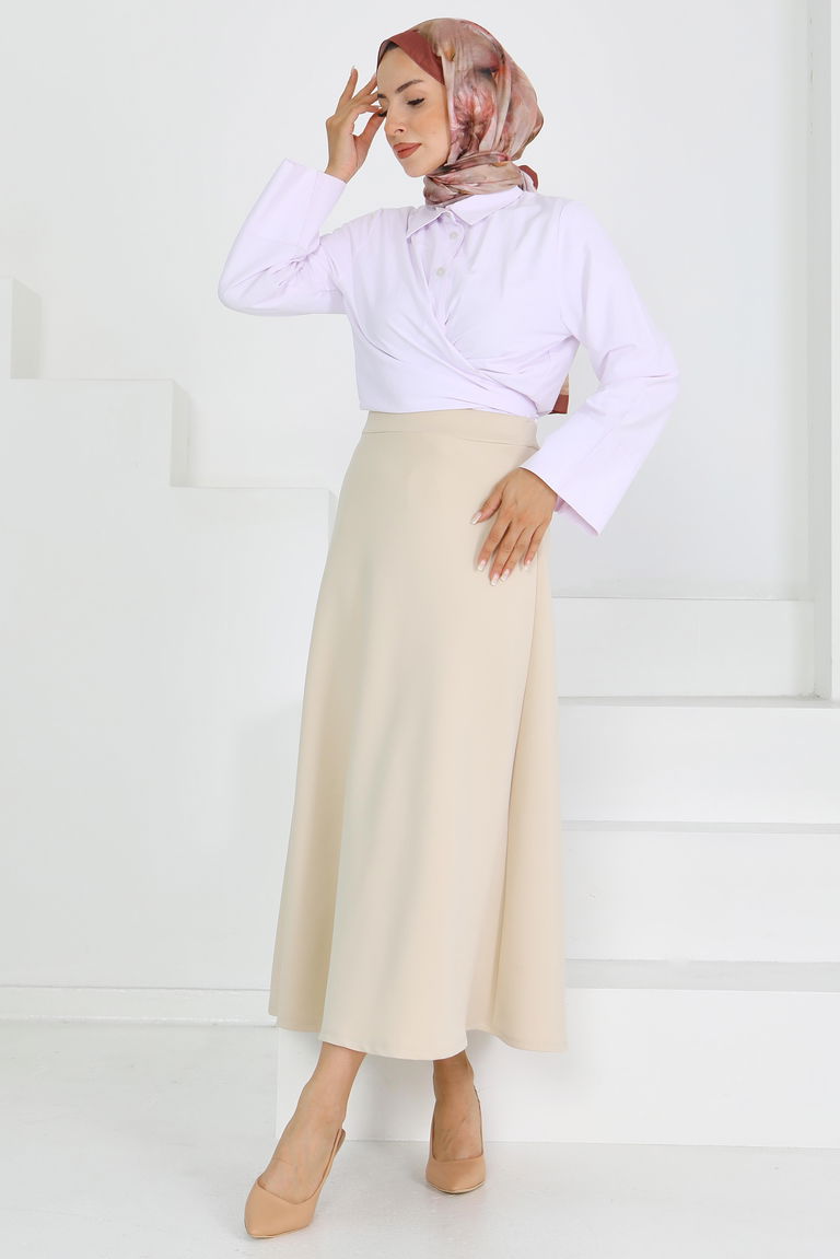 Puff Scuba Çan Etek - 27615 - TOFİSA