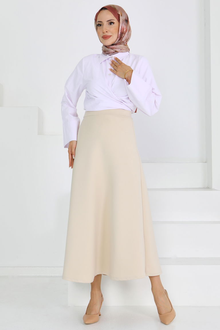 Puff Scuba Çan Etek - 27615 - TOFİSA