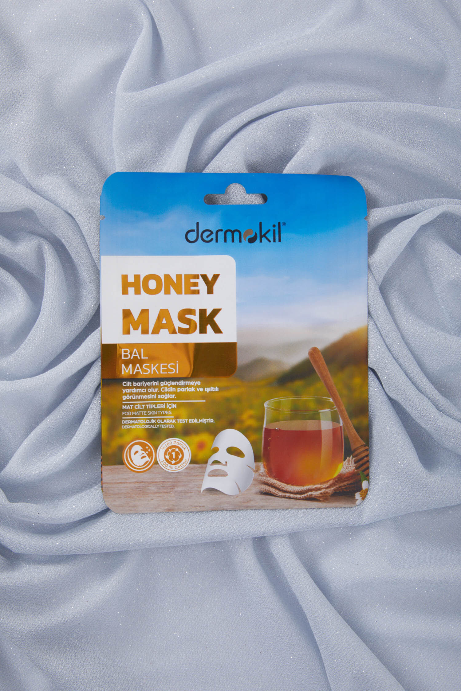 Renksiz DERMOKIL 20 G BAL OZLU KAGIT MASKE - 28454-RENKSIZ - 1