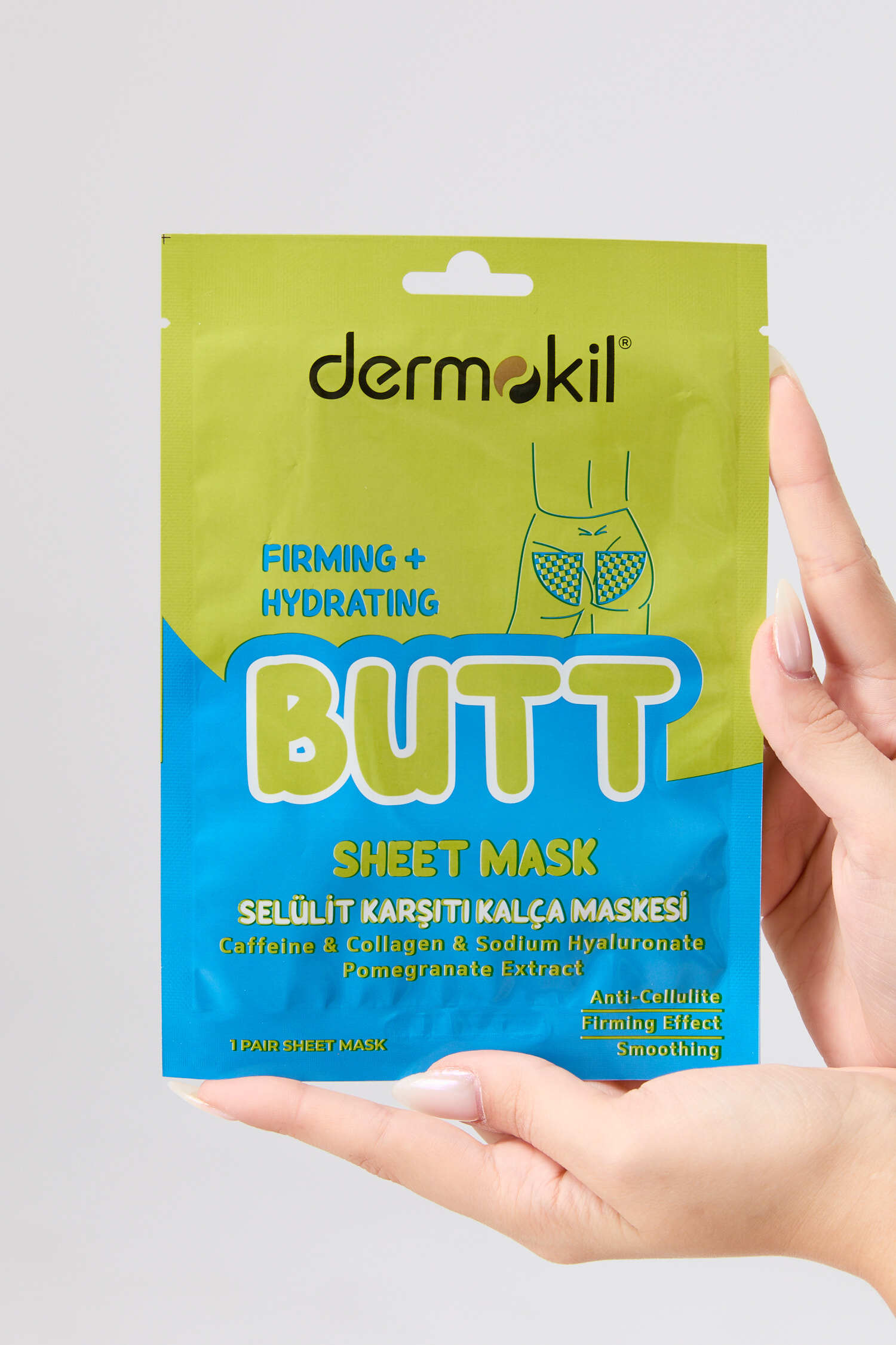 Renksiz DERMOKİL Kalça (Butt) Maske 18 ml - 28436-RENKSIZ - 1