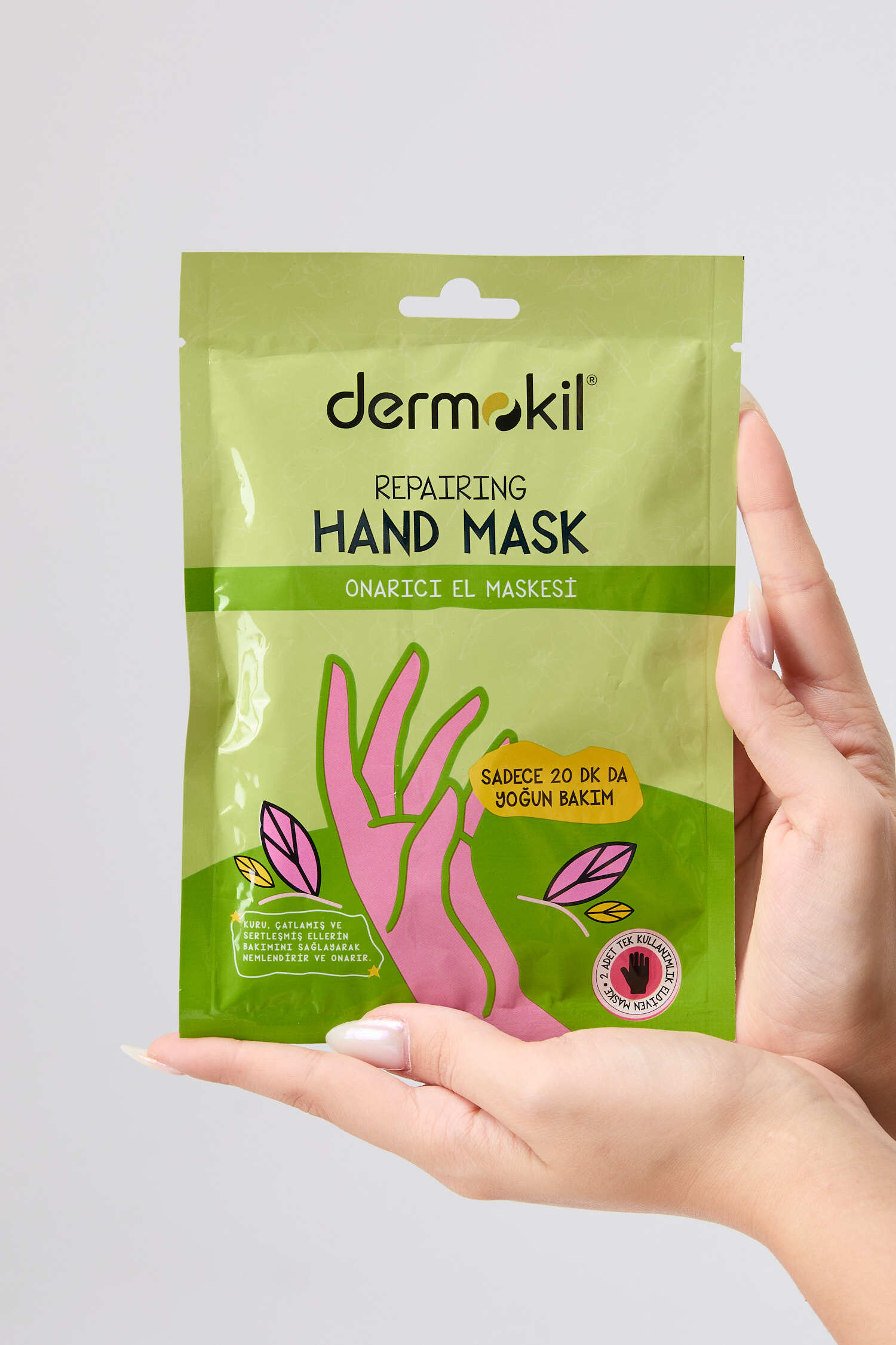 Renksiz DERMOKİL Onarıcı El Maskesi 30 ml - 28435-RENKSIZ - 1