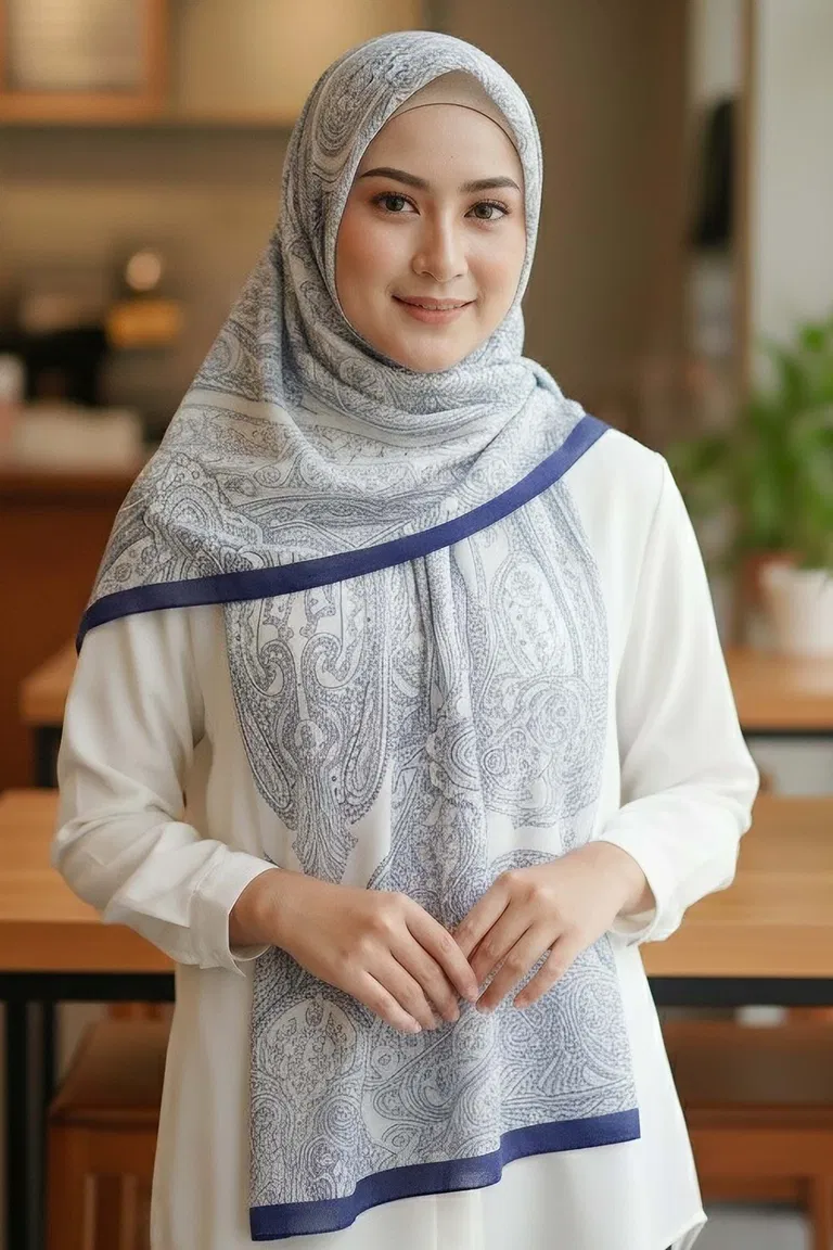 ŞAL - 28109-LACIVERT - TOFİSA