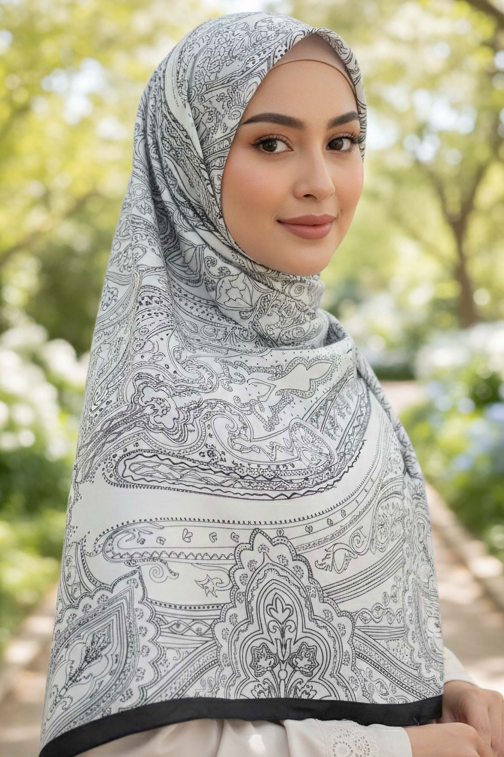 ŞAL - 28109-SIYAH - 2