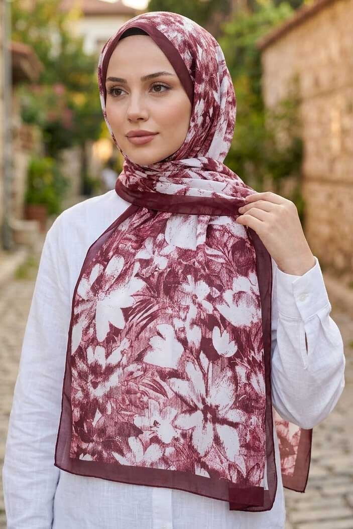 Şal Bordo - 28641-BORDO - 1