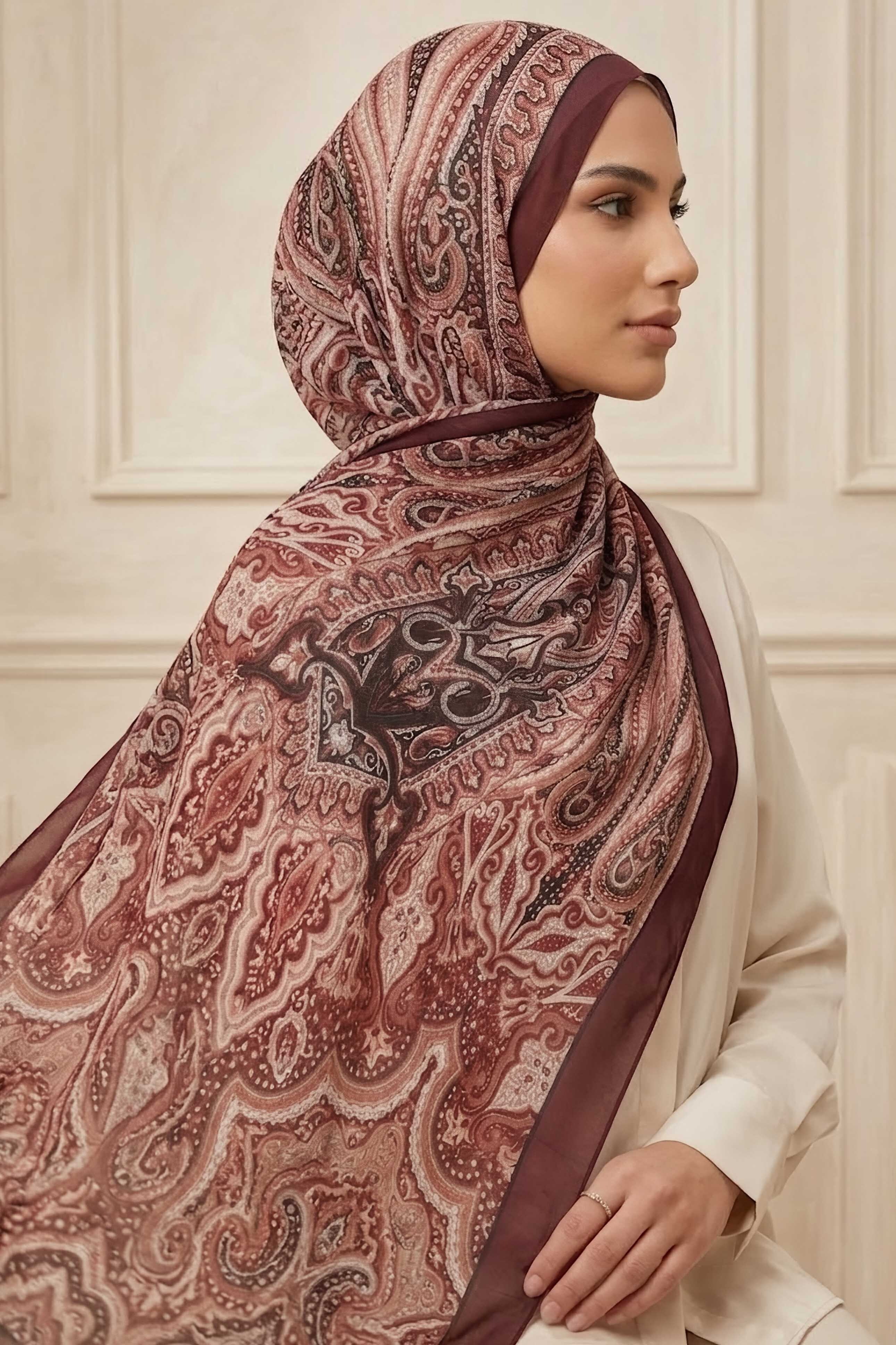 Şal Bordo - 28642-BORDO - 2