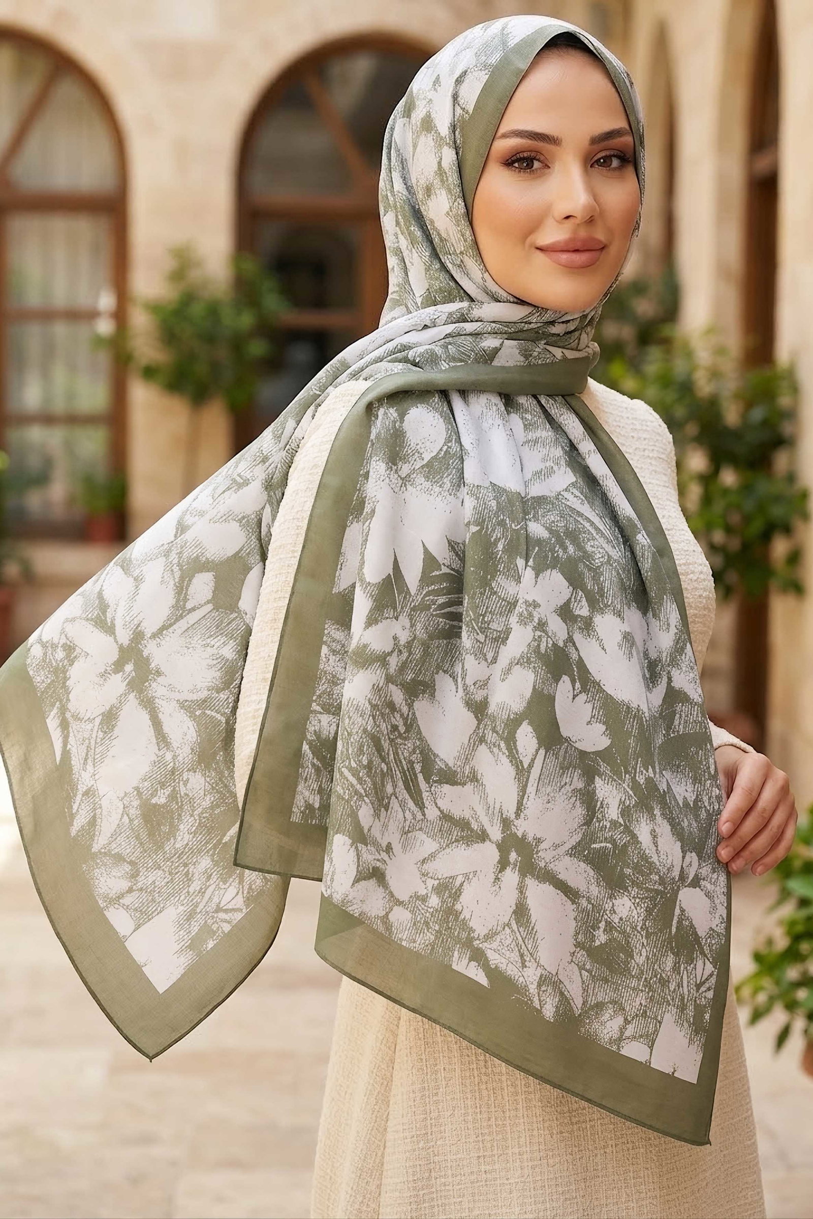 Şal Haki - 28641-HAKI - 1