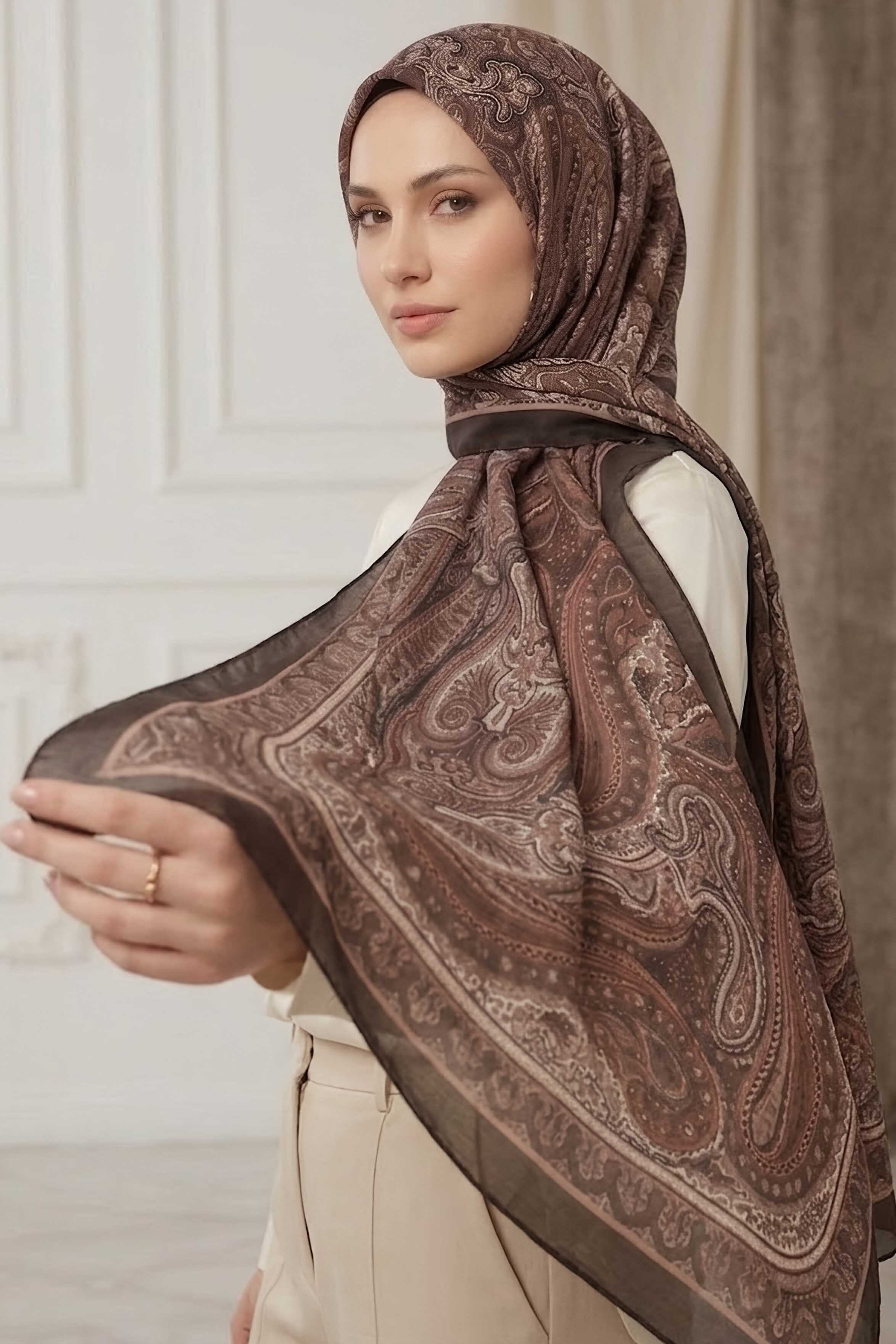 Şal Kahve - 28642-KAHVE - 1