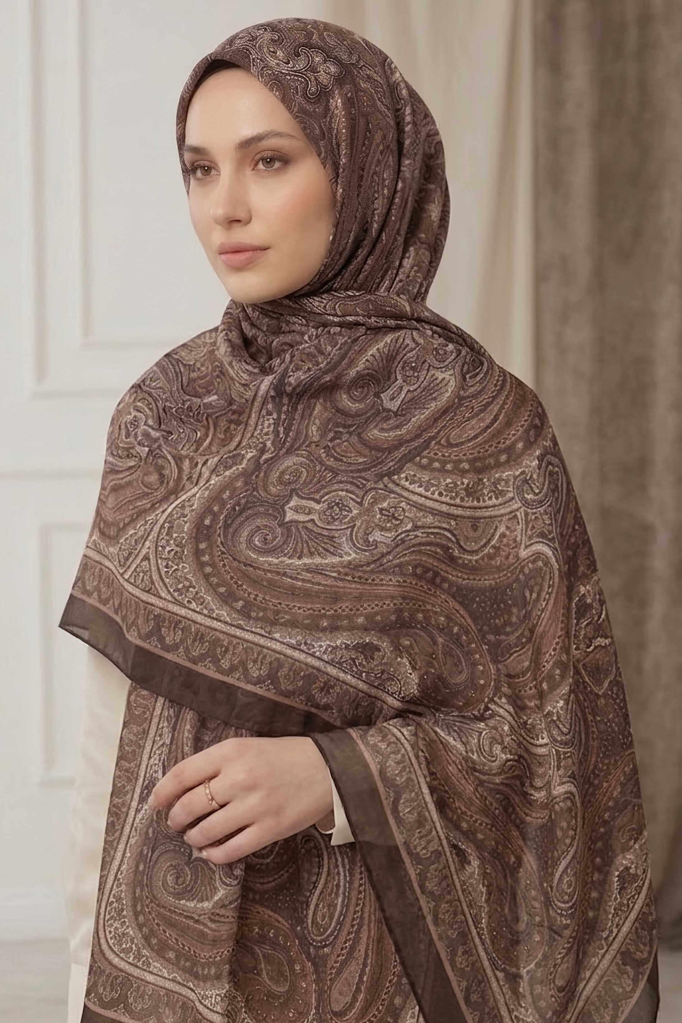 Şal Kahve - 28642-KAHVE - 2